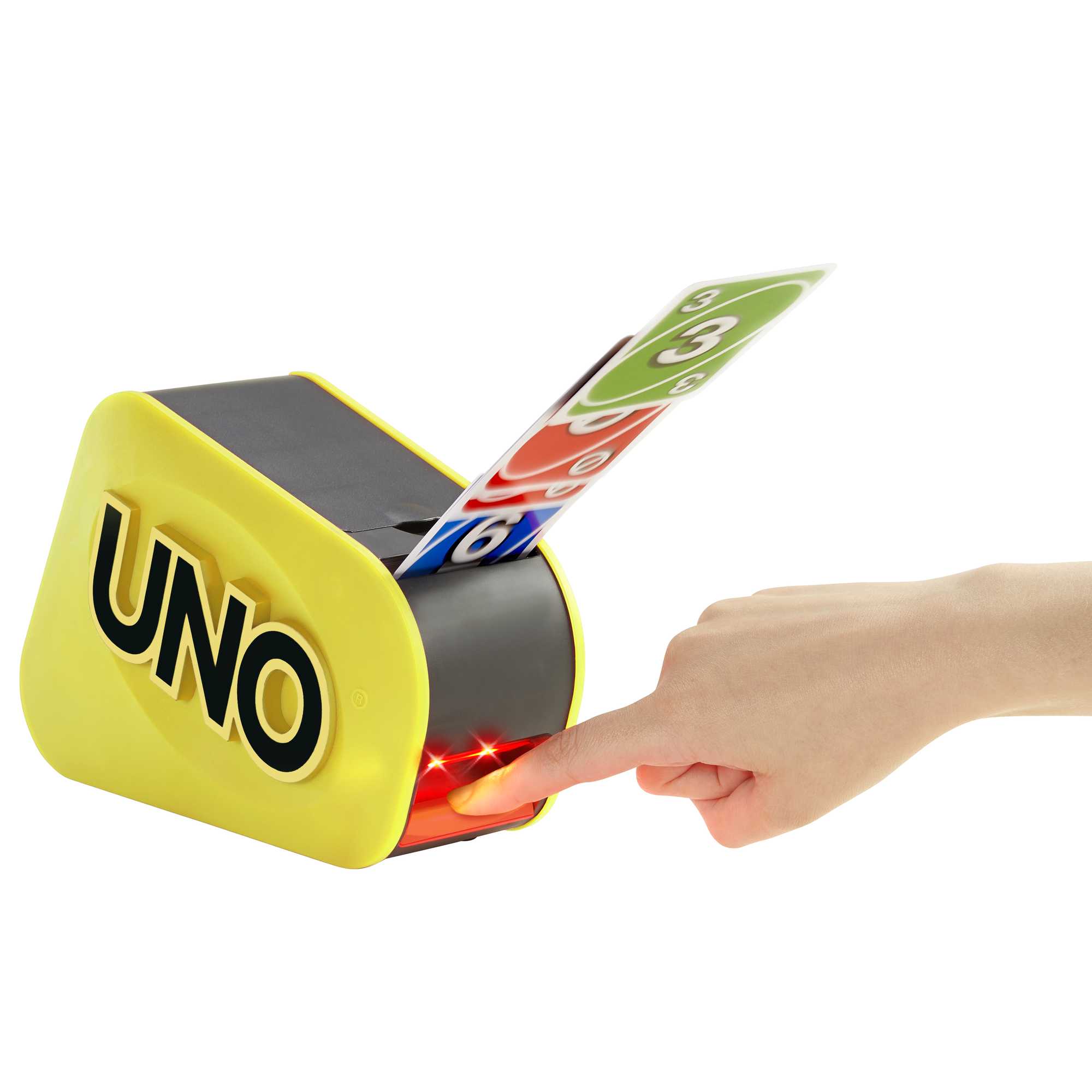 UNO Attack MEGA Hit Card Game For Kids, Adults And Family Night, Card Blaster - Image 2