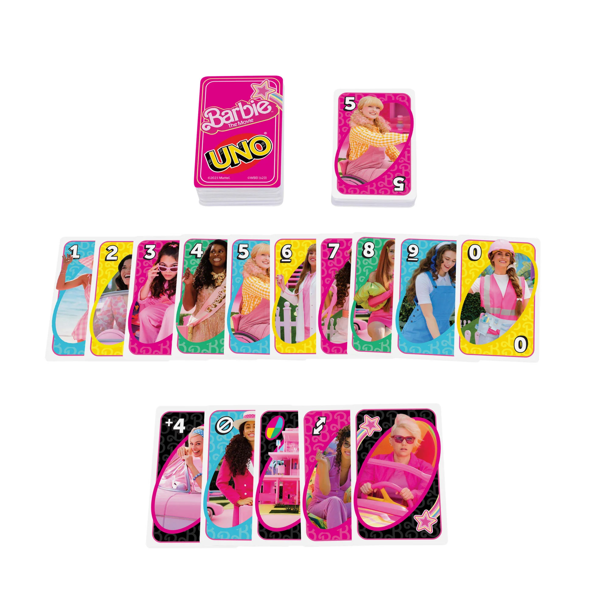 UNO Barbie Jeu de Cartes Inspiré du Film - Image 4