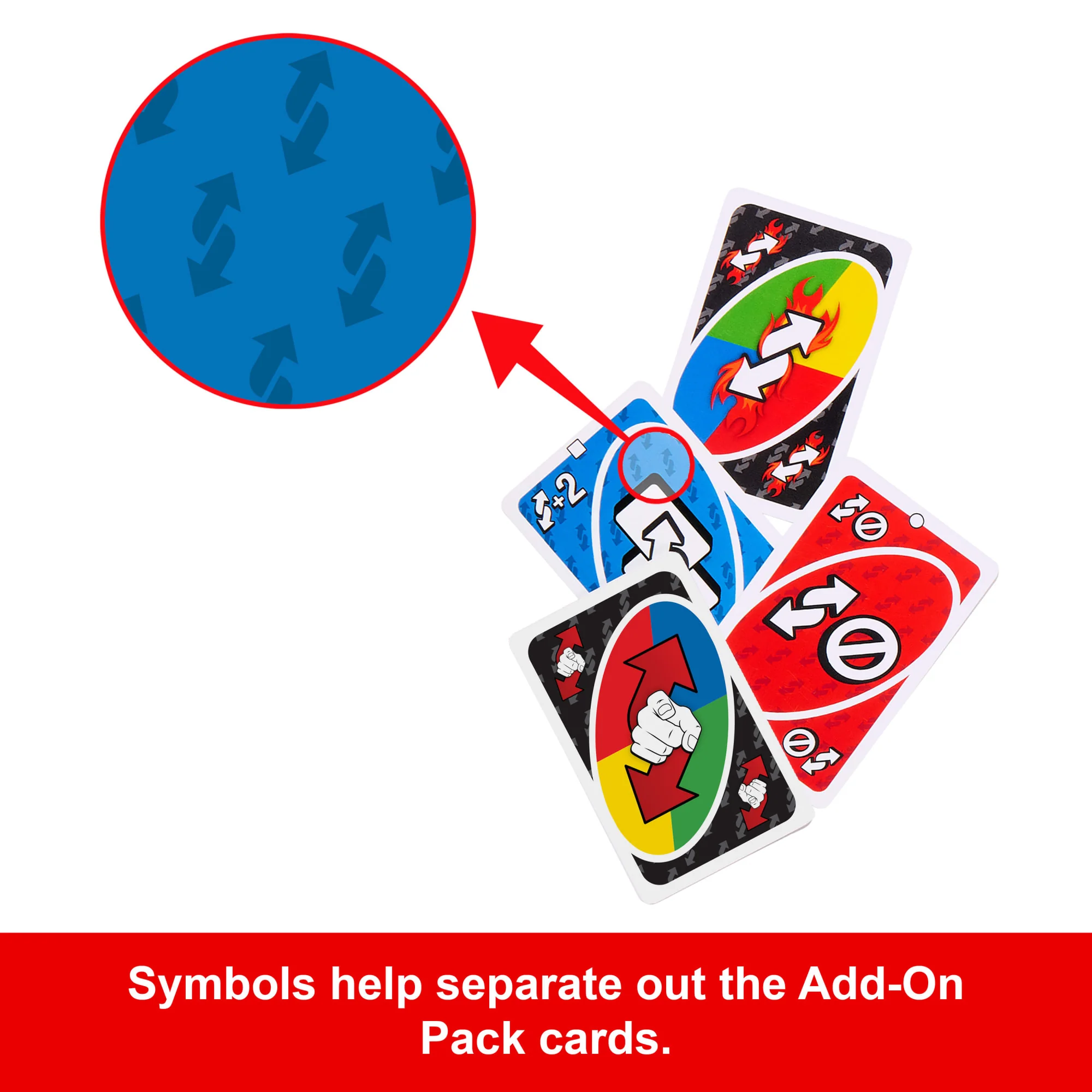 UNO Add-On-Packs Reverse Pack Card Game For Kids, Family & Game Nights, Travel, Camping & Parties - Image 5