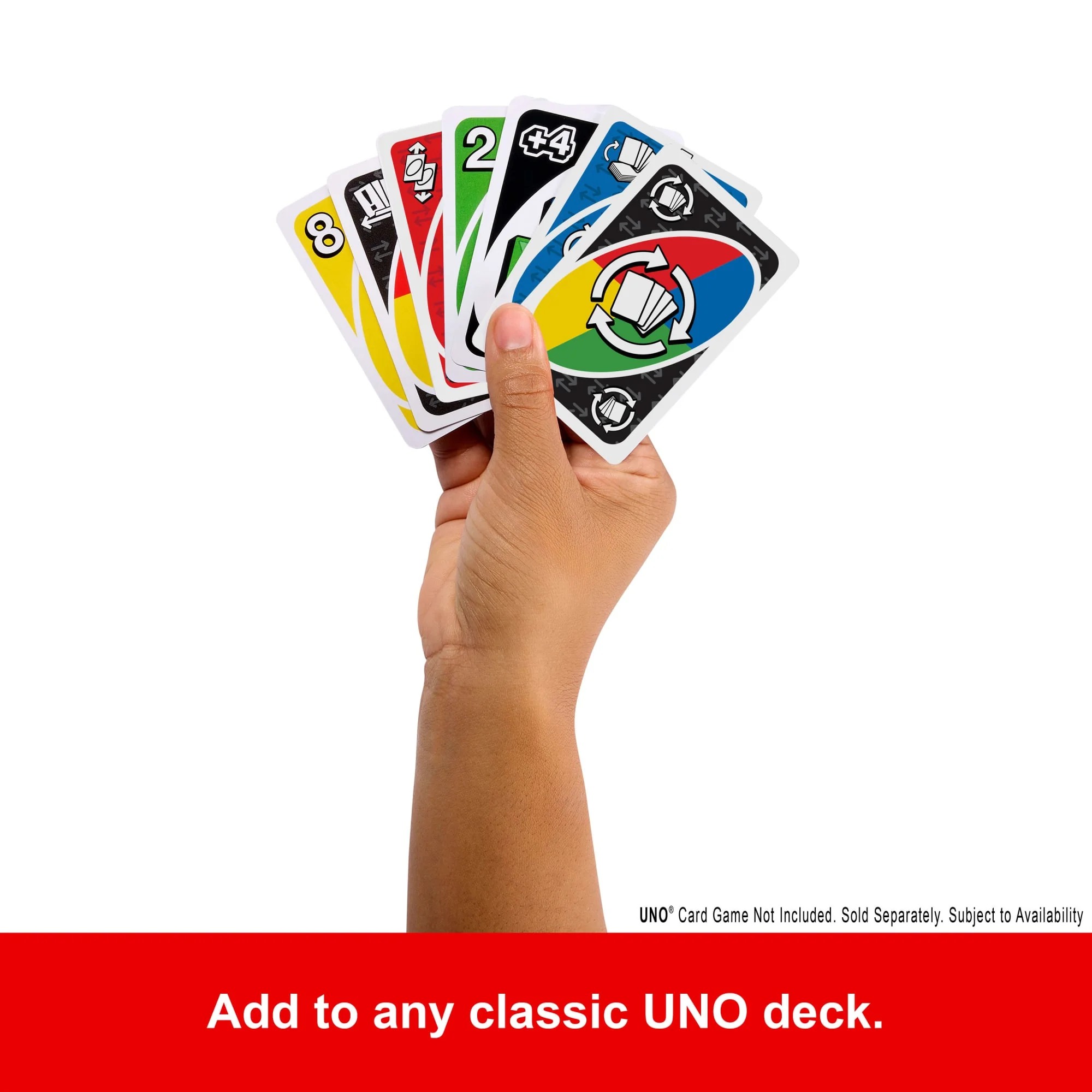 UNO Add-On-Packs Swap Pack Card Game For Kids, Family & Game Nights, Travel, Camping & Parties - Image 4