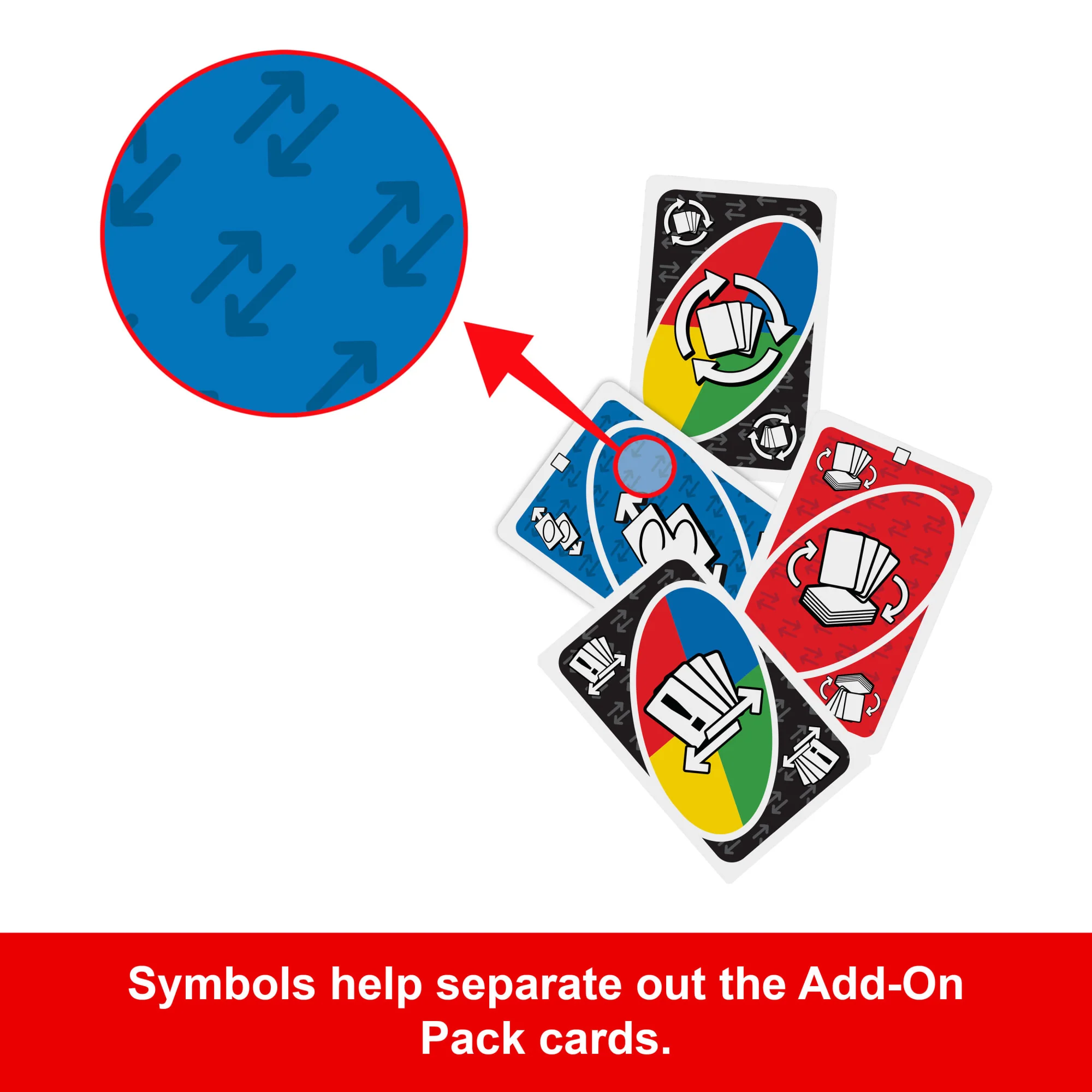 UNO Add-On-Packs Swap Pack Card Game For Kids, Family & Game Nights, Travel, Camping & Parties - Image 5