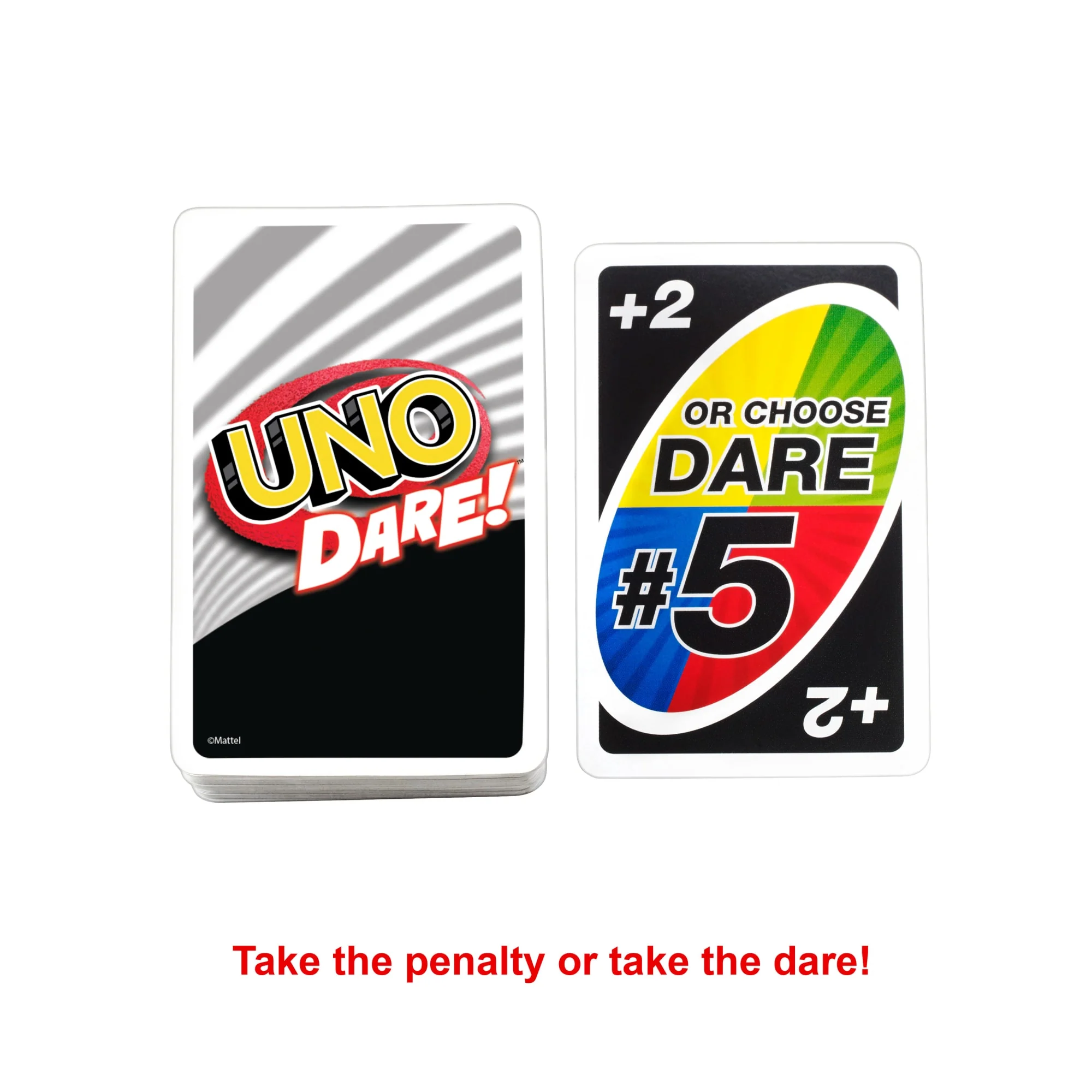UNO Dare Card Game For Family Nights, Game Nights, Travel, Camping & Parties - Image 5