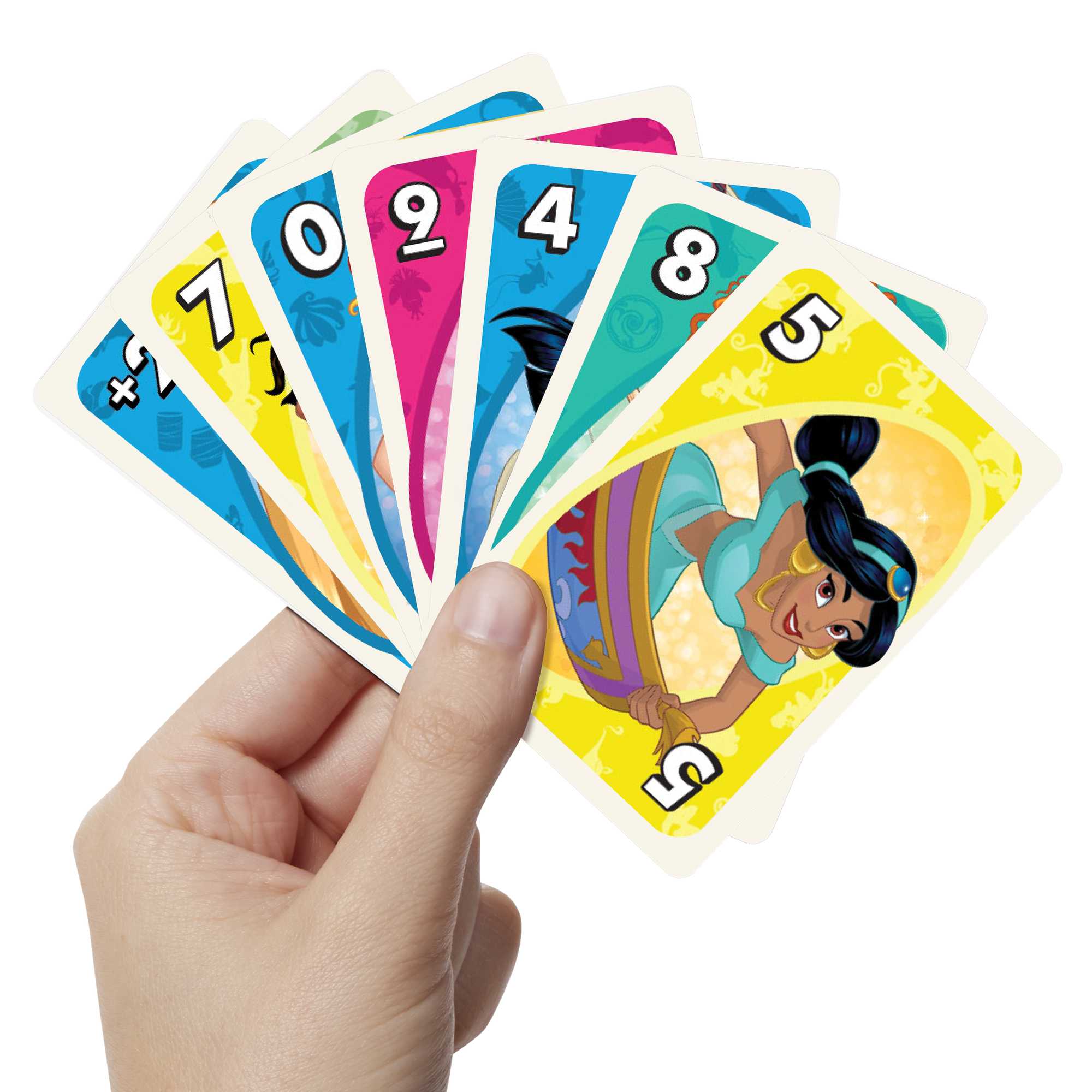 UNO Disney Princesses Matching Card Game, 112 Cards With Unique Wild Card & instructions - Image 2