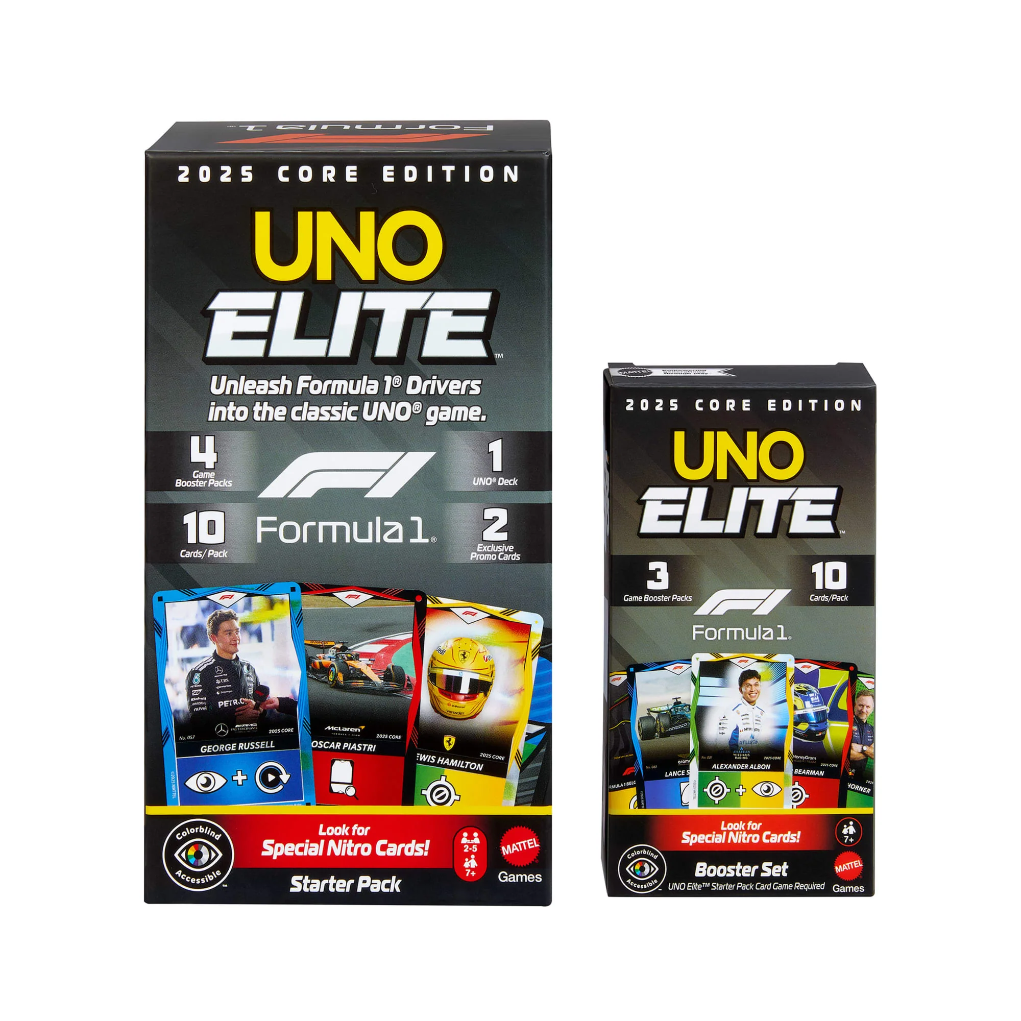 UNO Elite F1 Juego de Cartas Booster Set - Image 4