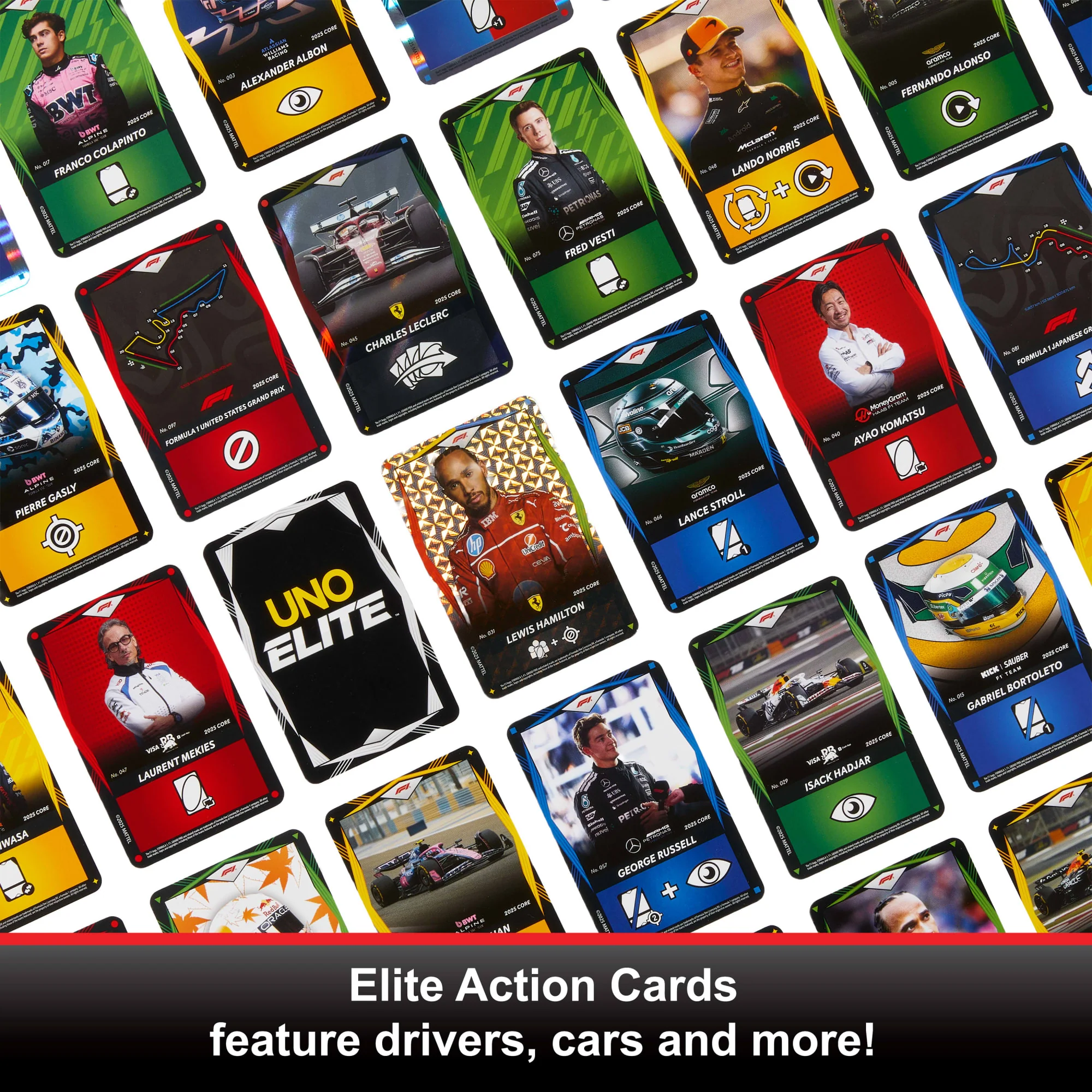 UNO Elite Formula 1 2025 Core Edition Booster Set - Image 5