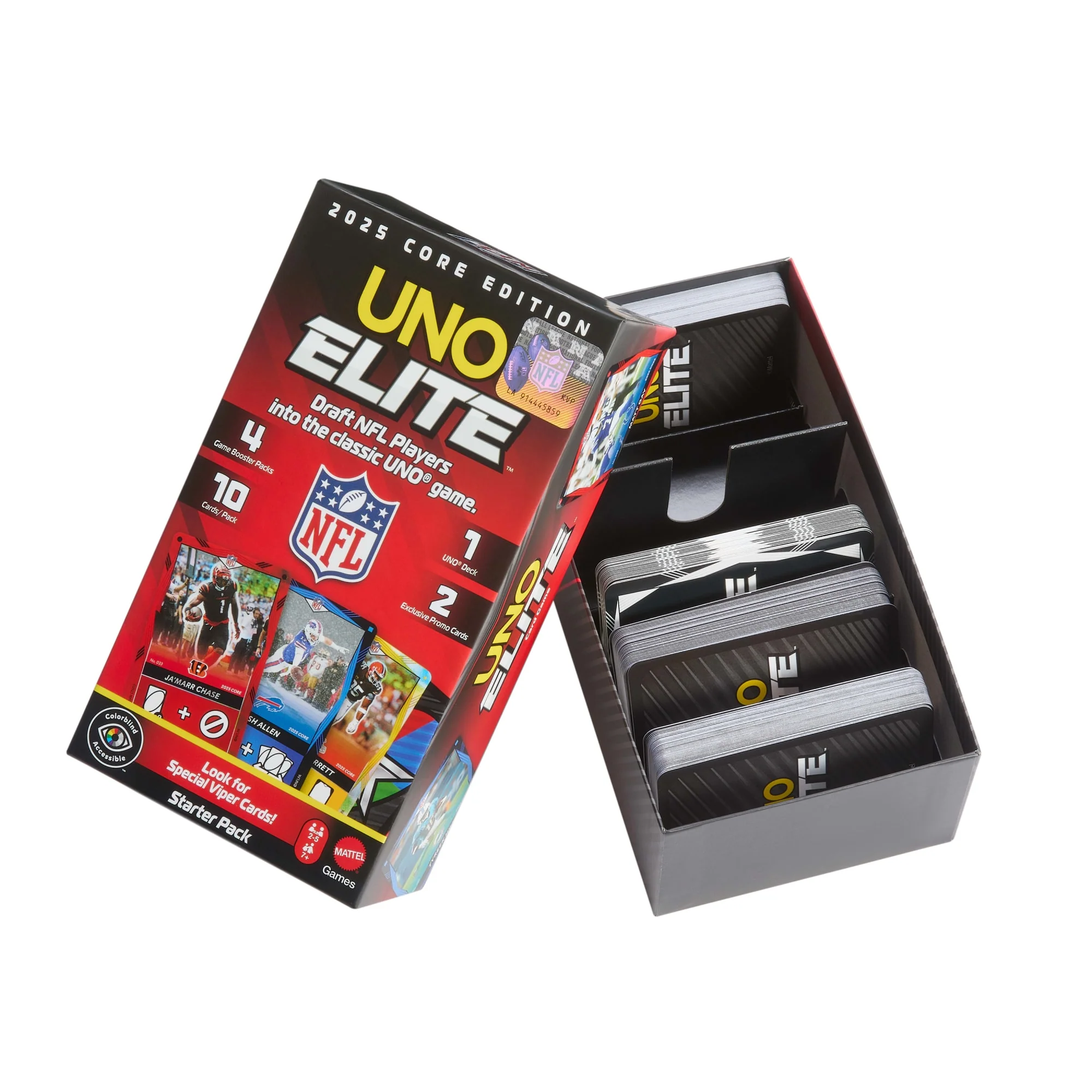 UNO Elite NFL Jogo de Cartas Pacote Inicial - Image 3