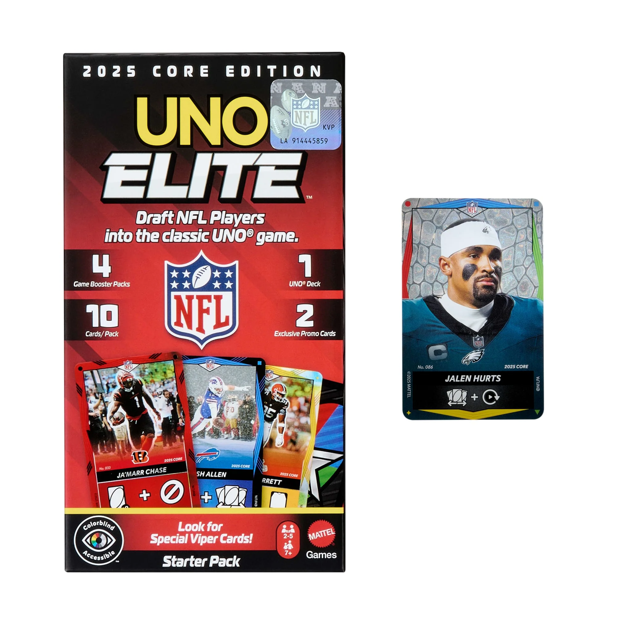 UNO Elite NFL Juego de Cartas Starter Pack - Image 5
