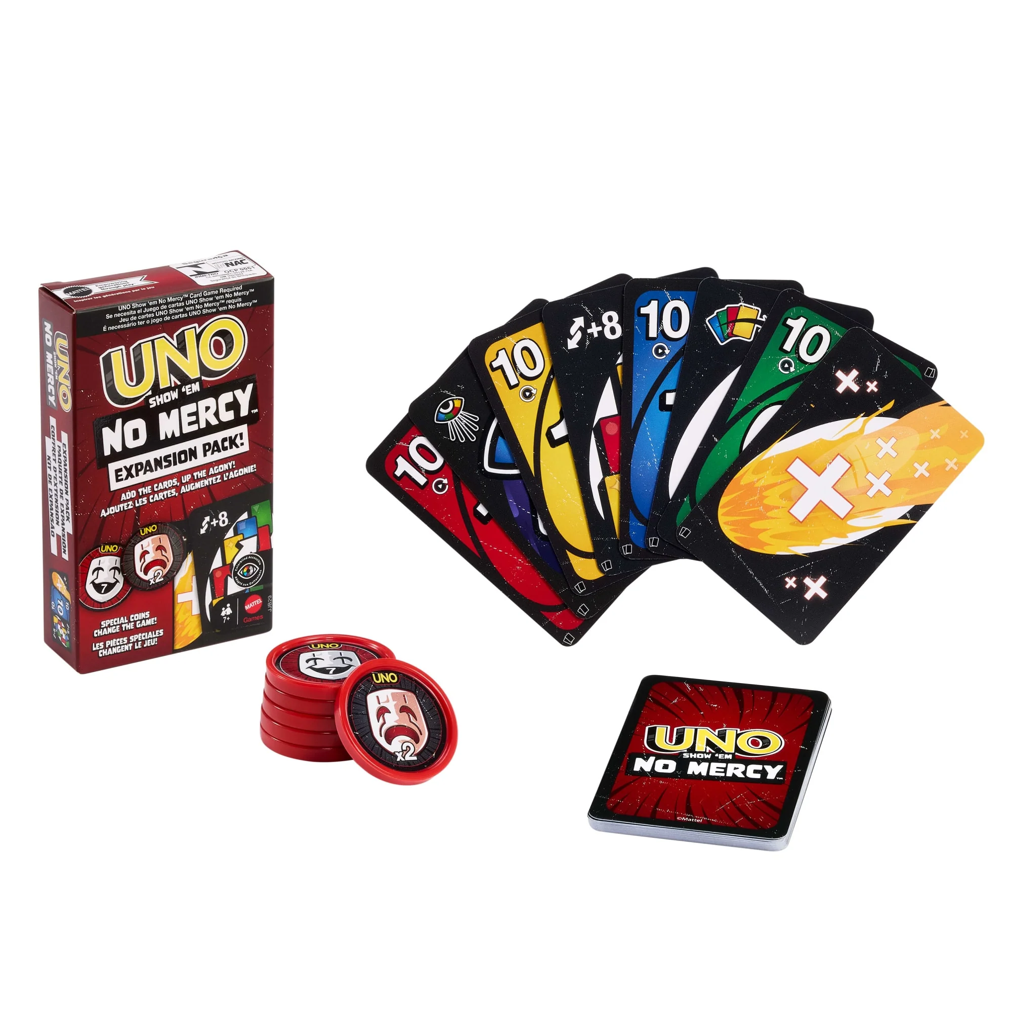 UNO Flip, UNO Show ‘Em No Mercy, UNO Show ‘Em No Mercy Expansion Pack - Image 4