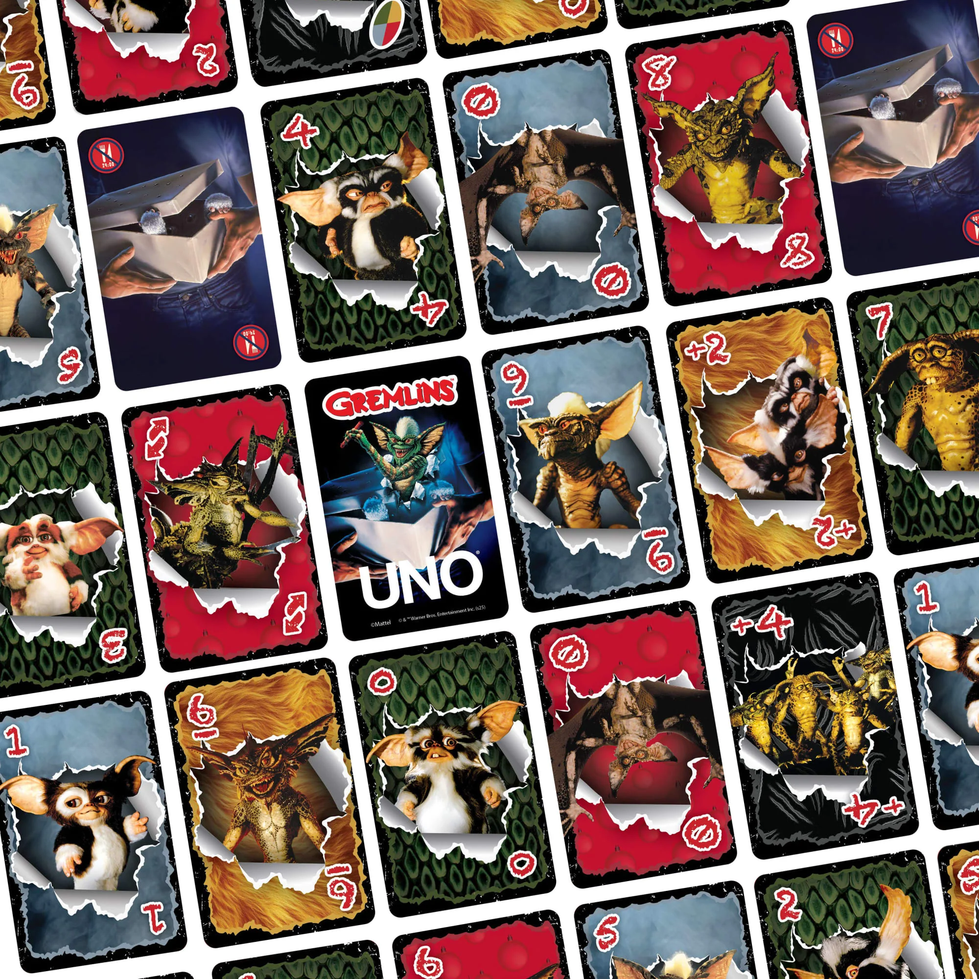 UNO Fandom Gremlins Card Game For Kids, Adults & Families, Travel & Camping For 2-10 Players - Image 5