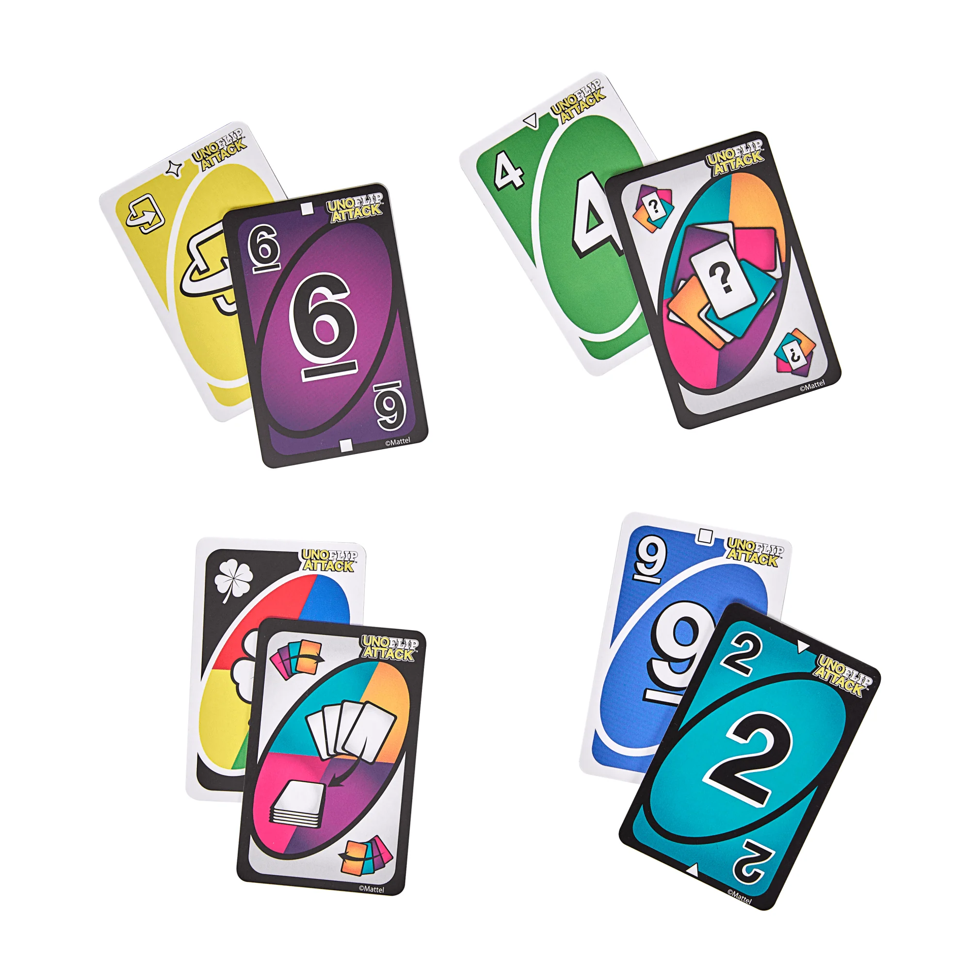 UNO Flip Attack Card Game For Family Nights, Game Nights, Travel, Camping & Parties - Image 5