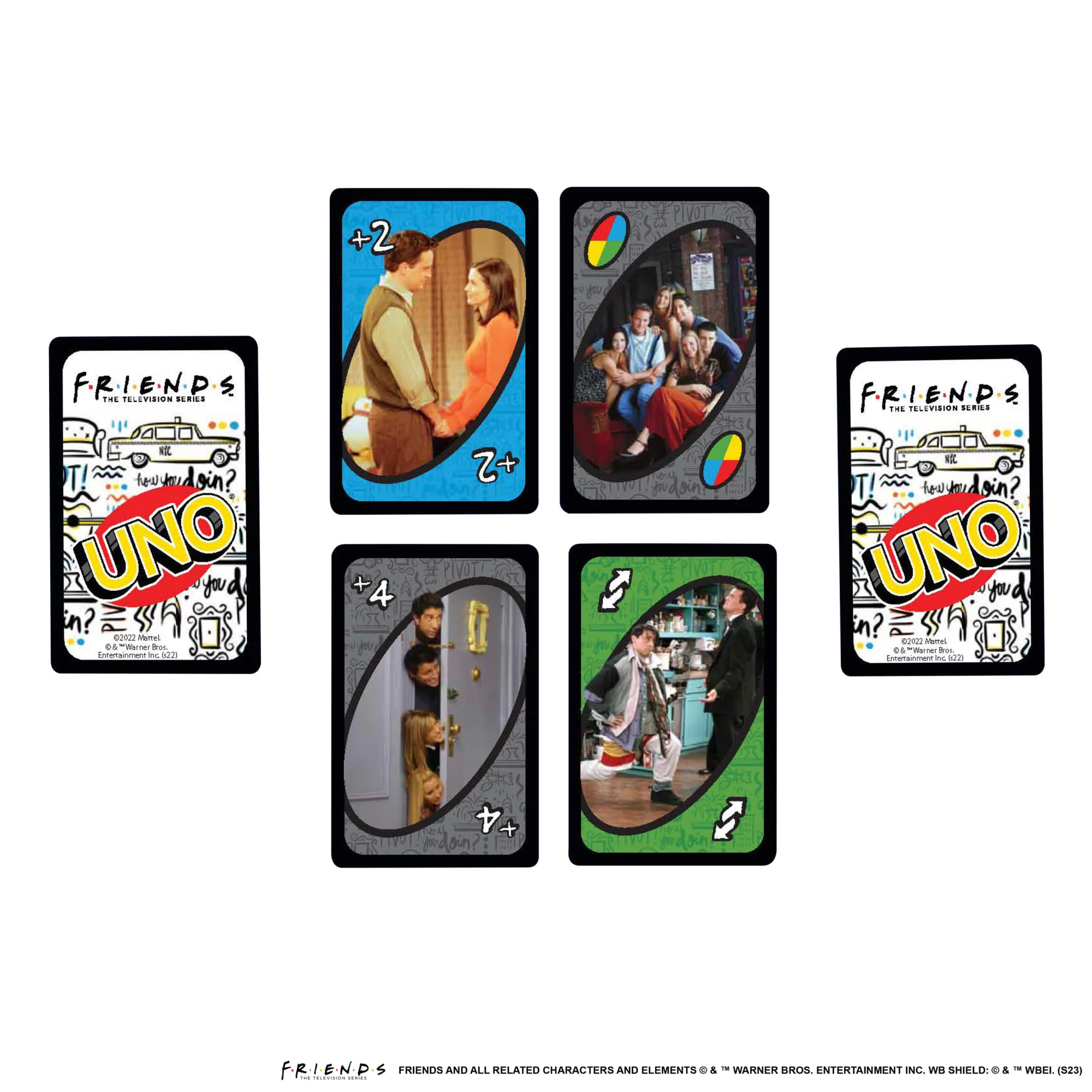 UNO Friends Card Game For Family, Adult & Party Nights, Collectible inspired By TV Series - Image 3