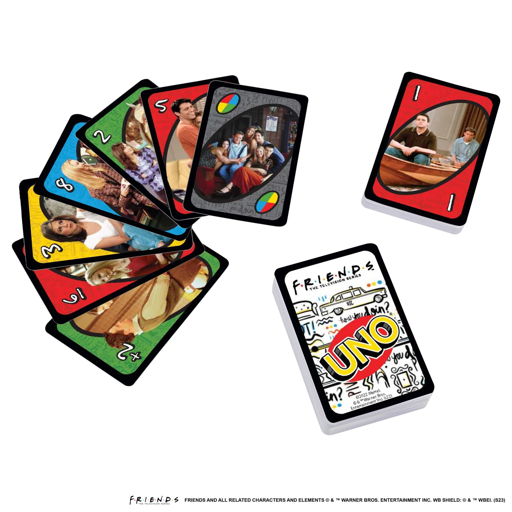 UNO Friends Card Game For Family, Adult & Party Nights, Collectible inspired By TV Series - Image 4