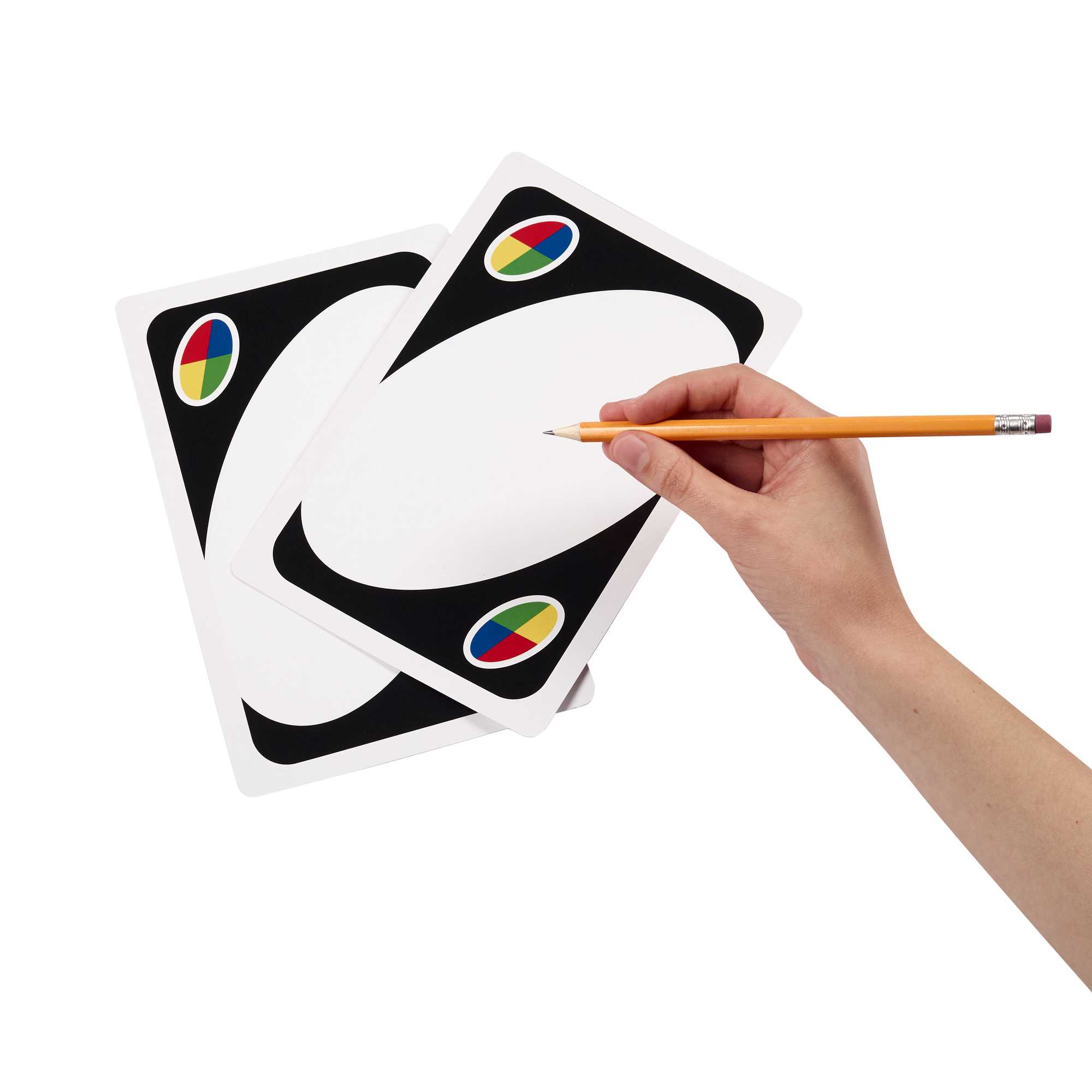 Jeu de Cartes Familial Uno Avec 108Cartes Géantes - Image 4