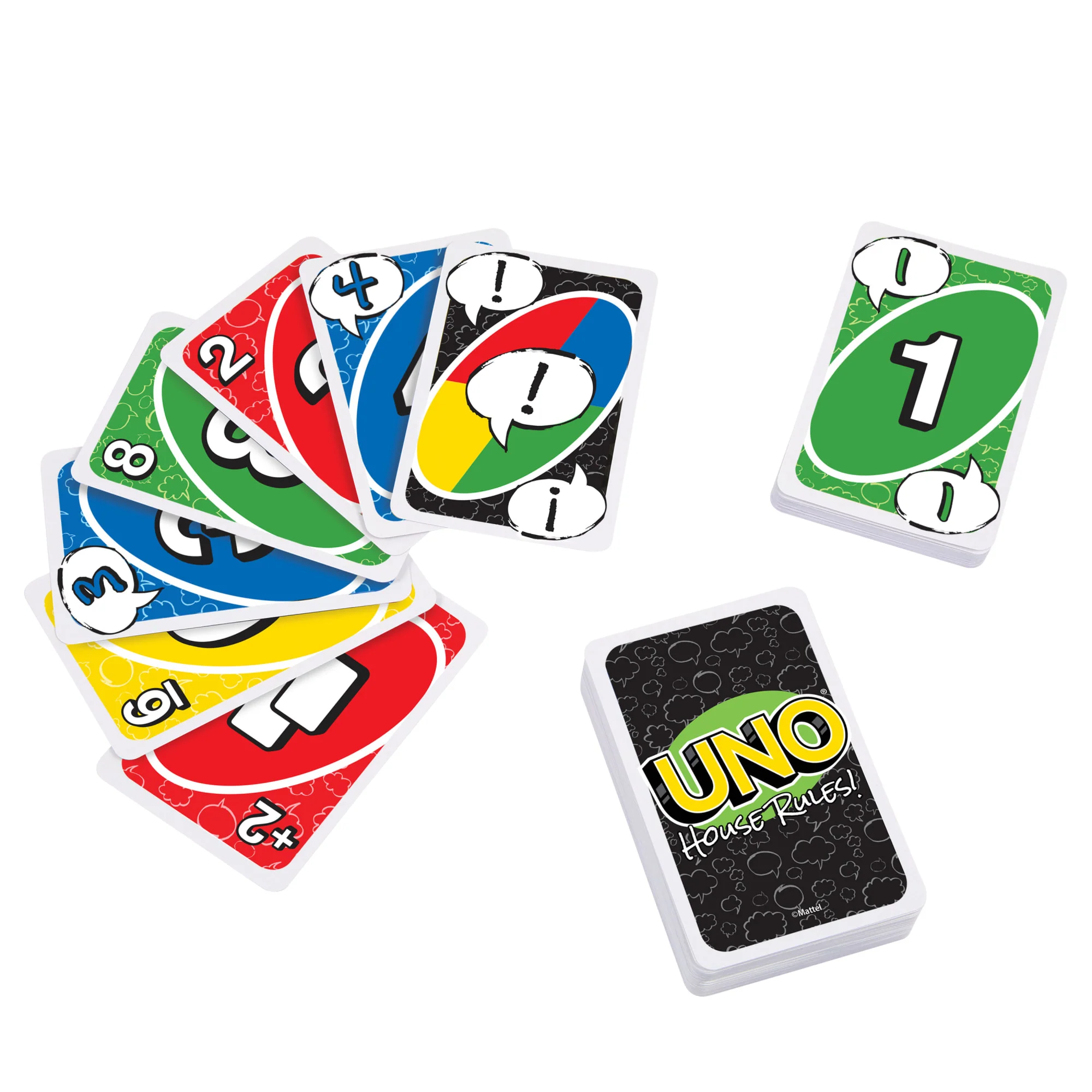 UNO House Rules Card Game For Adult, Family & Game Night - Image 3
