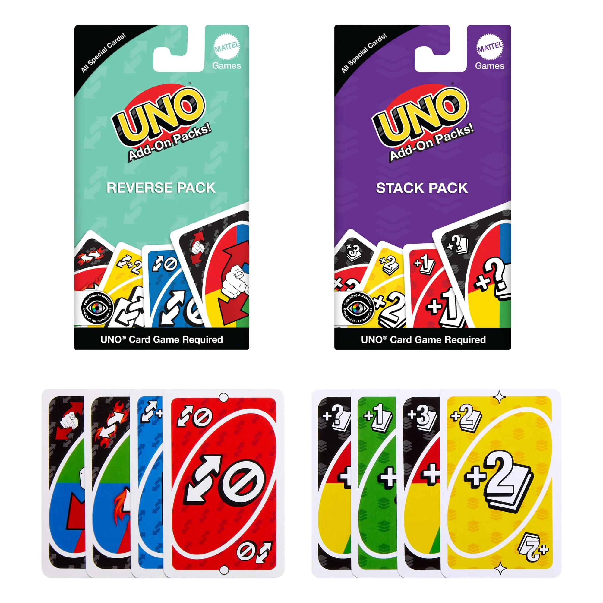 Uno® Jeu de Base et deux Packs D’Extension - Image 3