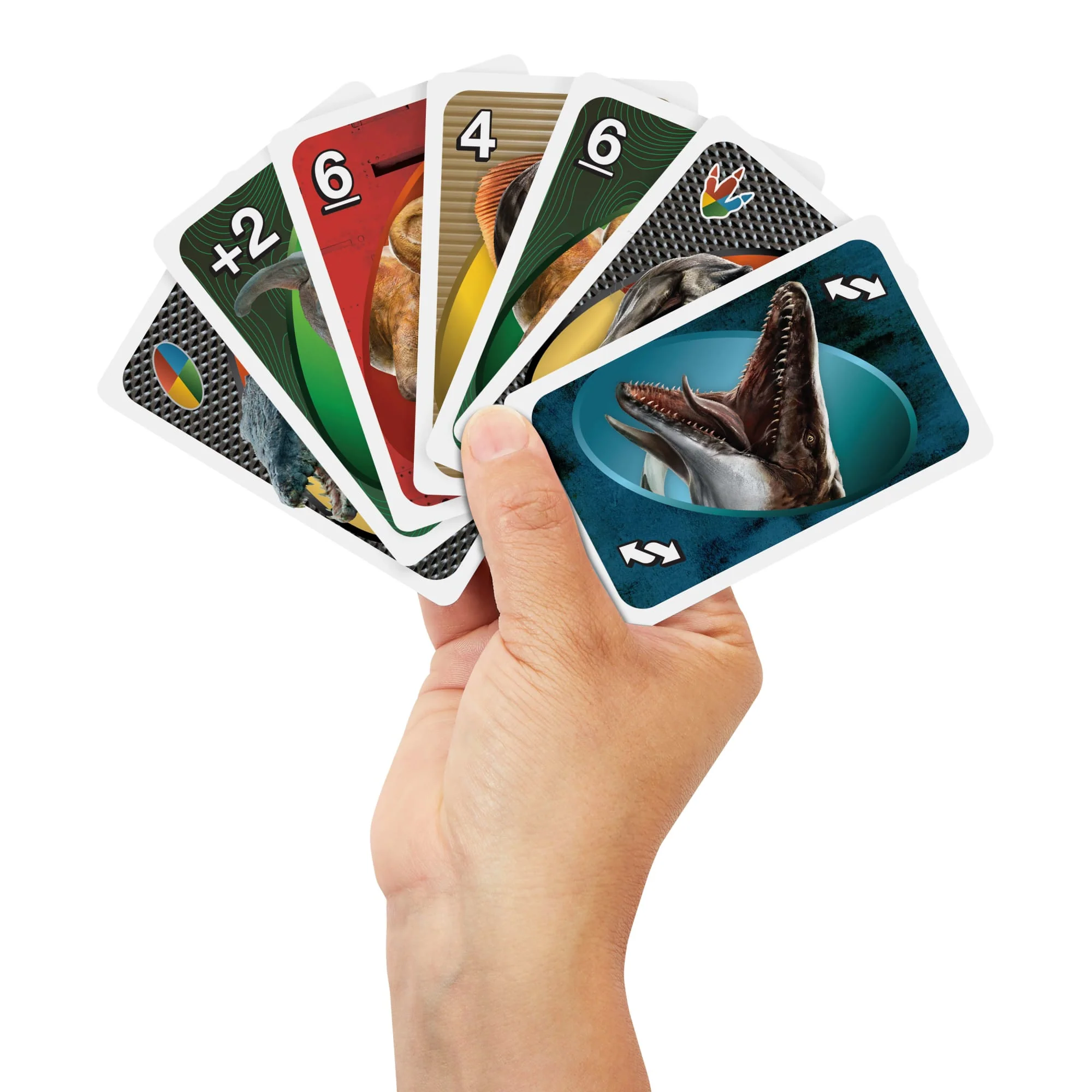 Uno-Jeu de Cartes Jurassic World Renaissance-Pour Toute La Famille - Image 3