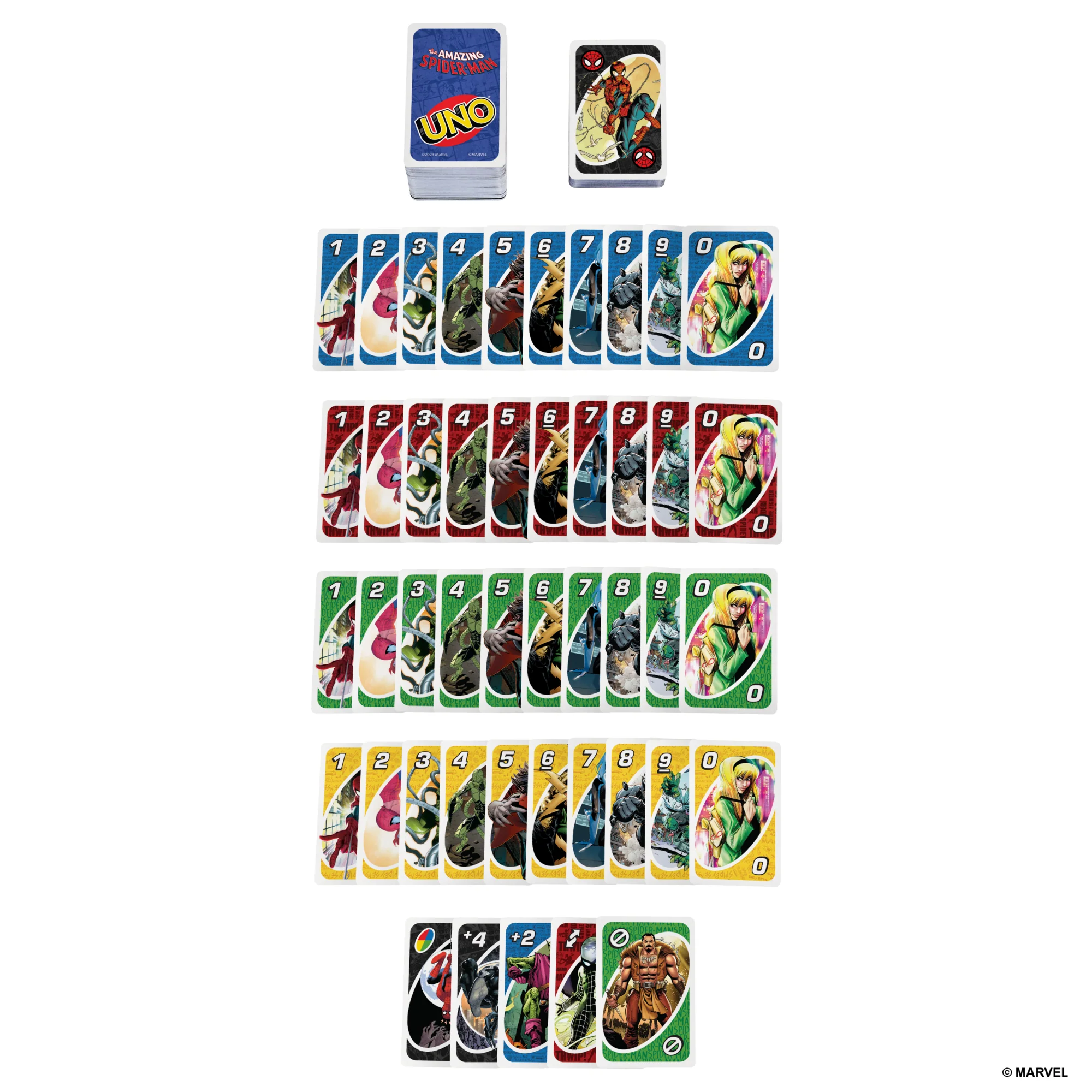 UNO Jogo de Cartas Marvel Spider-Man - Image 3