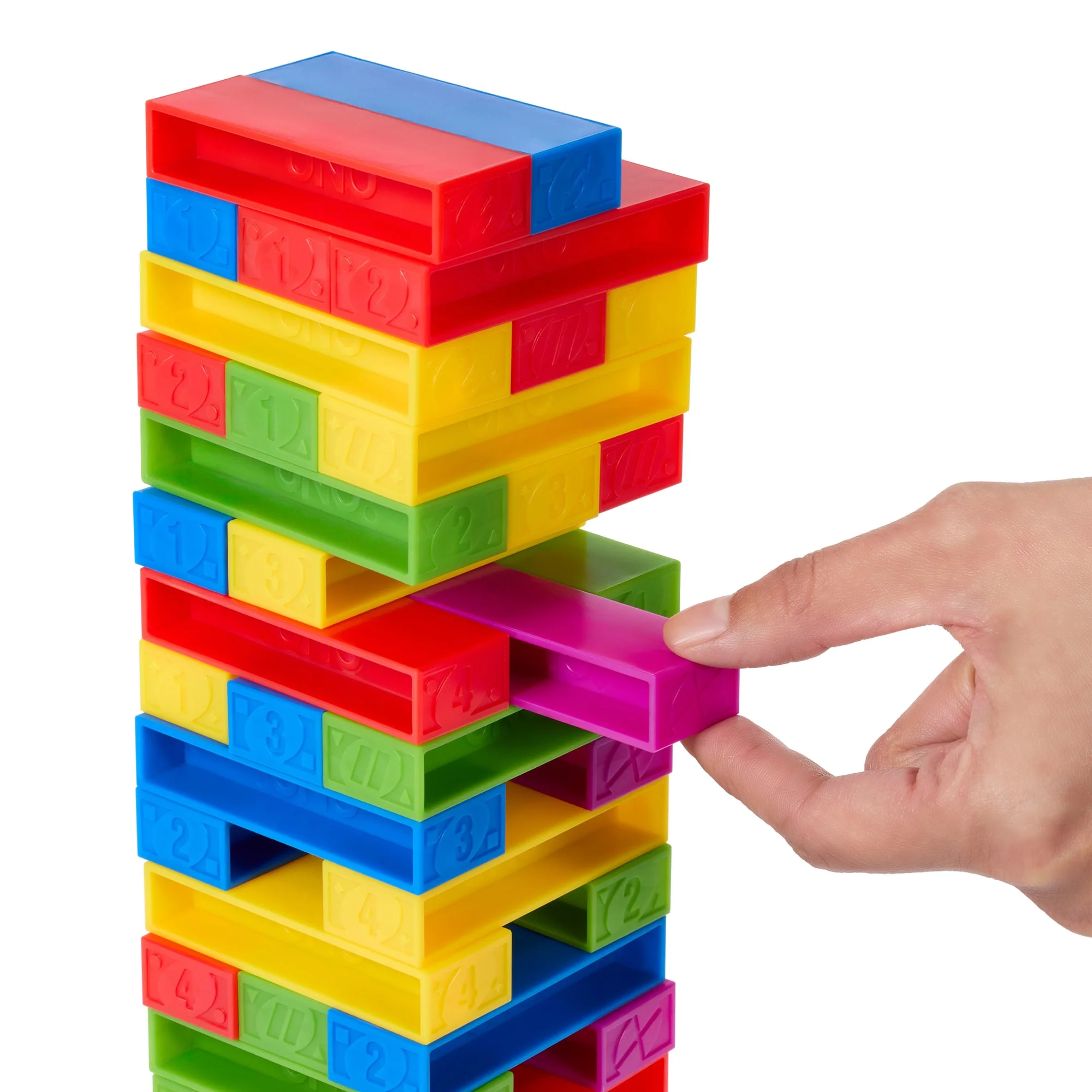 UNO Jogo de Tabuleiro Stacko Novo - Image 4