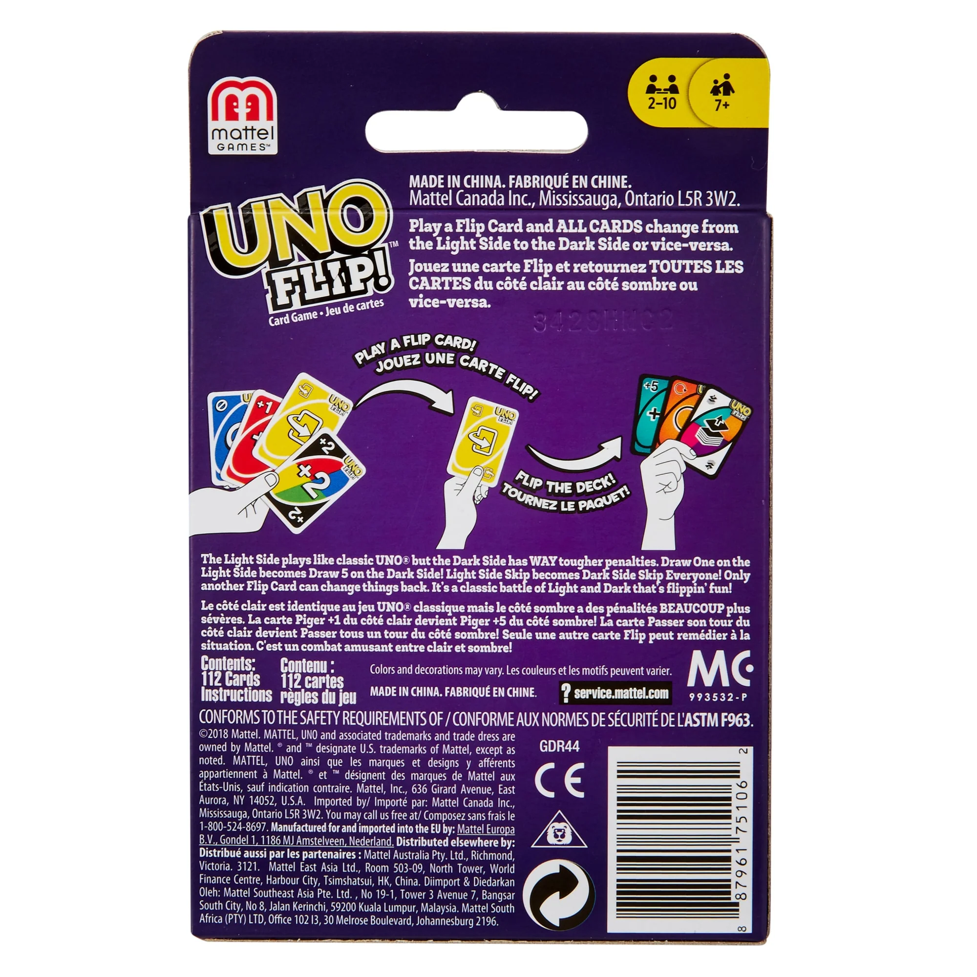UNO Juego de Cartas Flip - Image 4