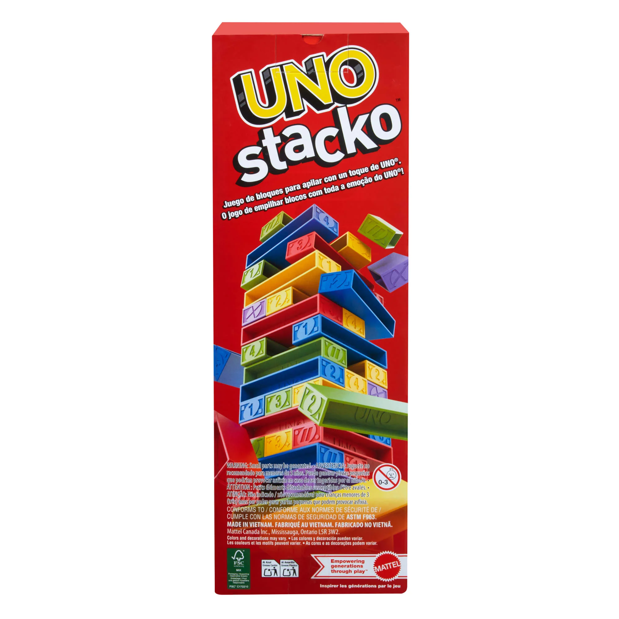 UNO Juego de Mesa Stacko Segunda Versión - Image 6
