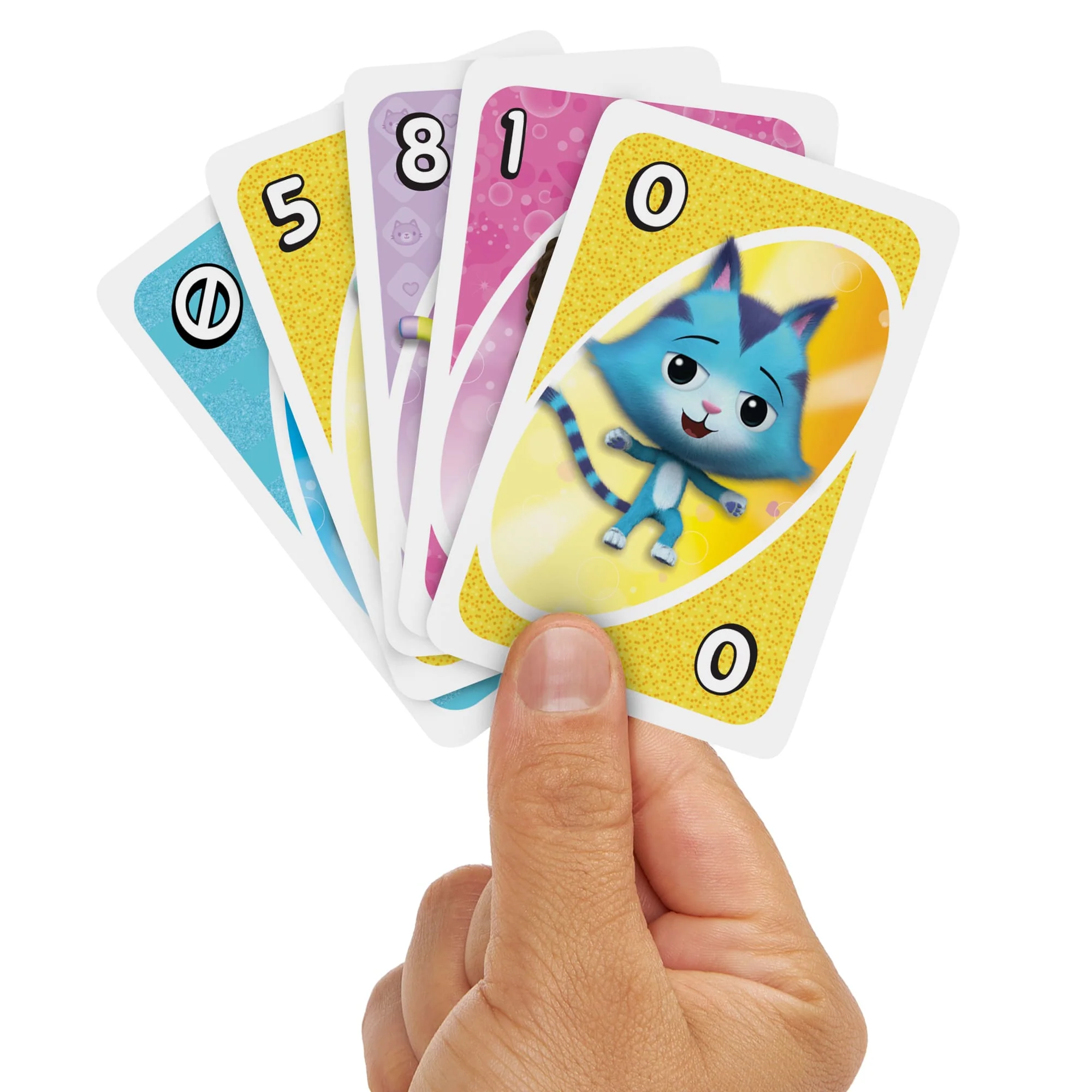 UNO Junior Gabby's Dollhouse Card Game For Kids, Parents & Family Nights - Image 2