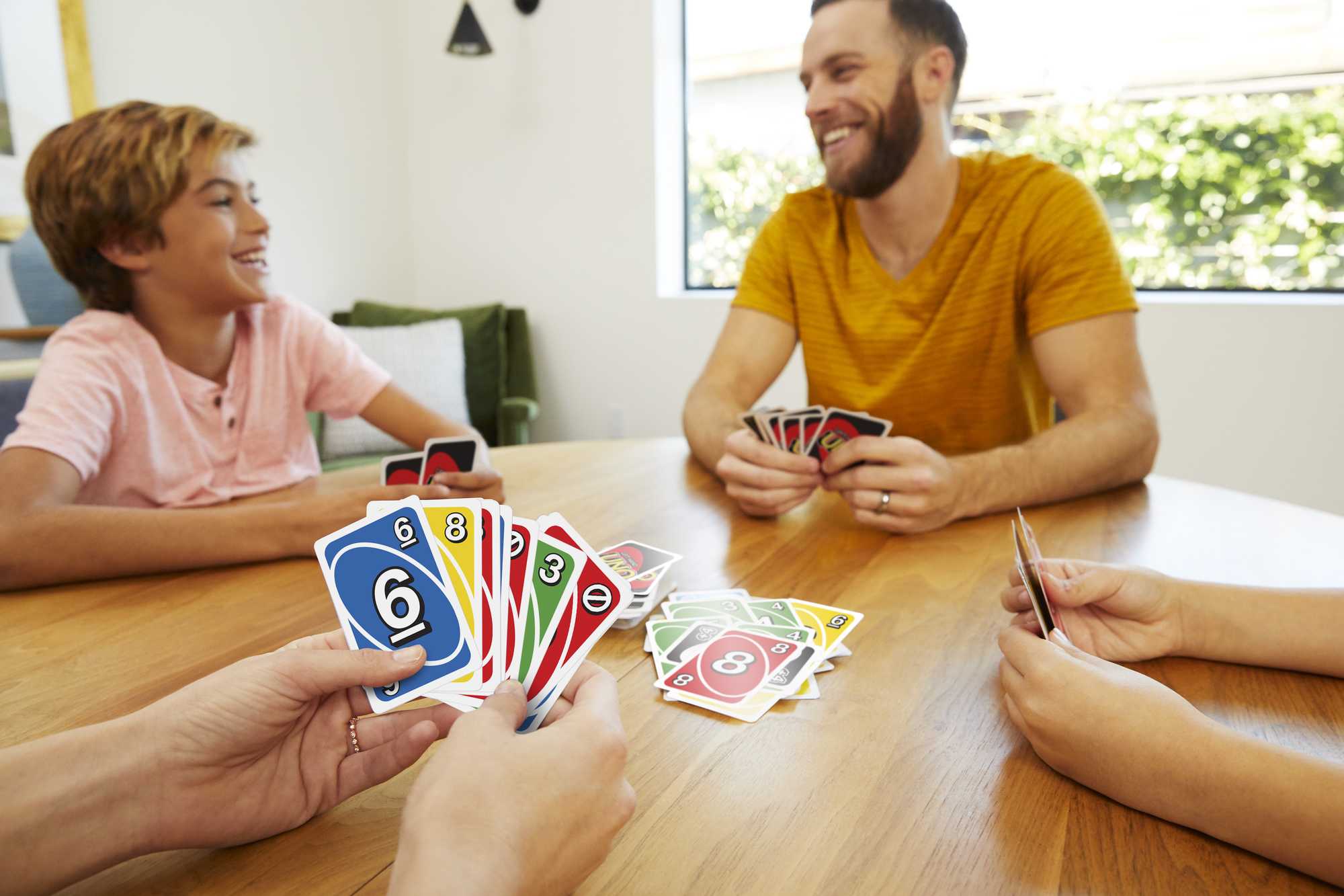 UNO Card Games, Left Hand UNO Game in Storage Tin - Image 2