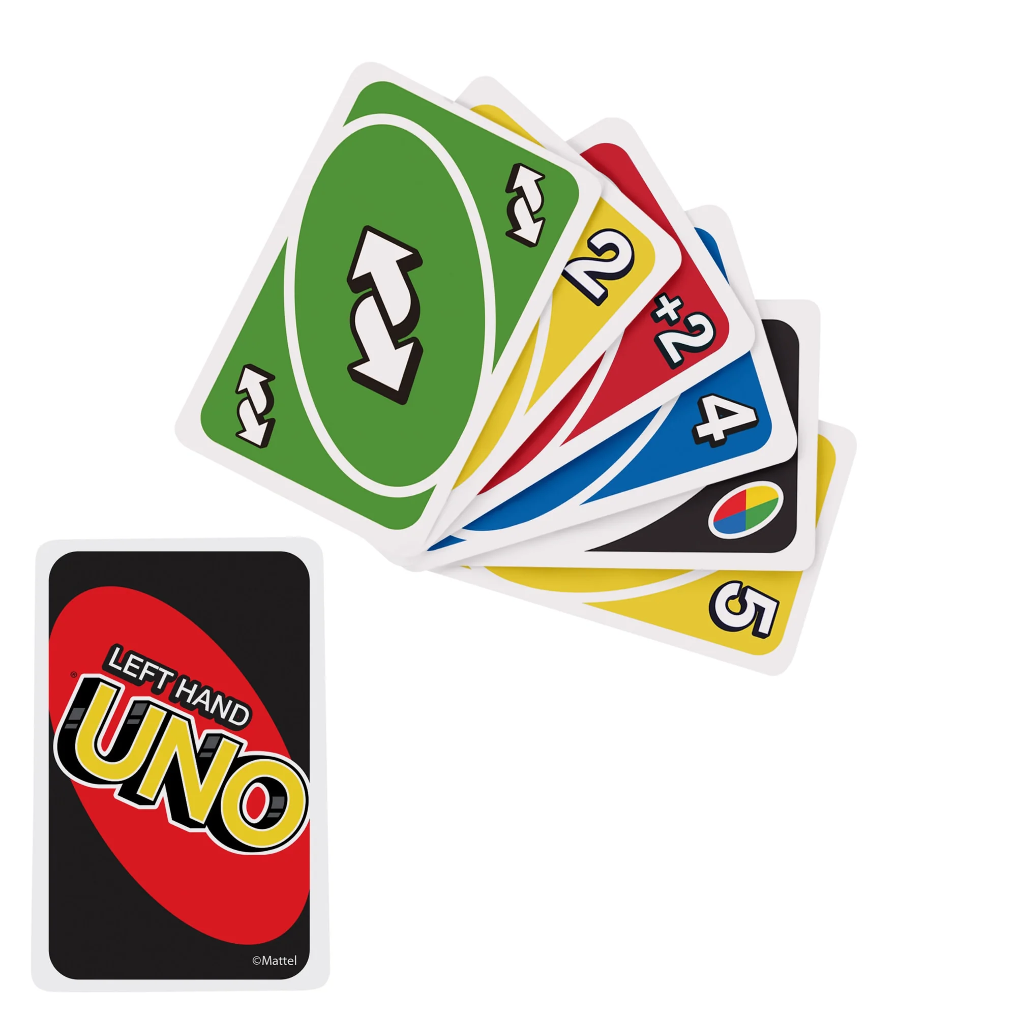UNO Card Games, Left Hand UNO Game in Storage Tin - Image 5
