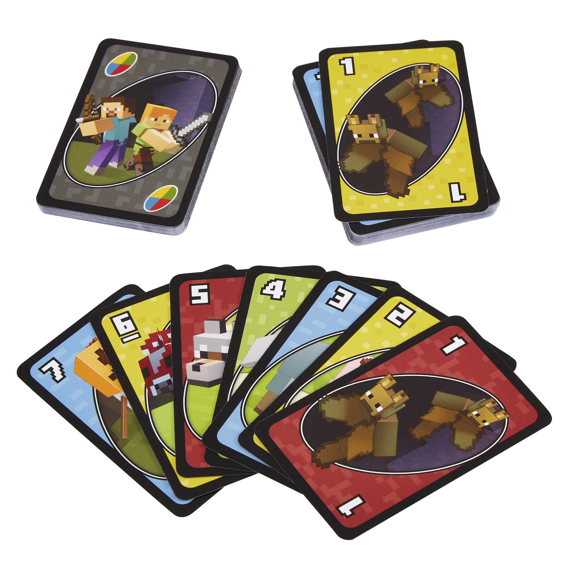 UNO Card Game, Gifts For Kids, Minecraft Themed, Storage Tin Box - Image 6