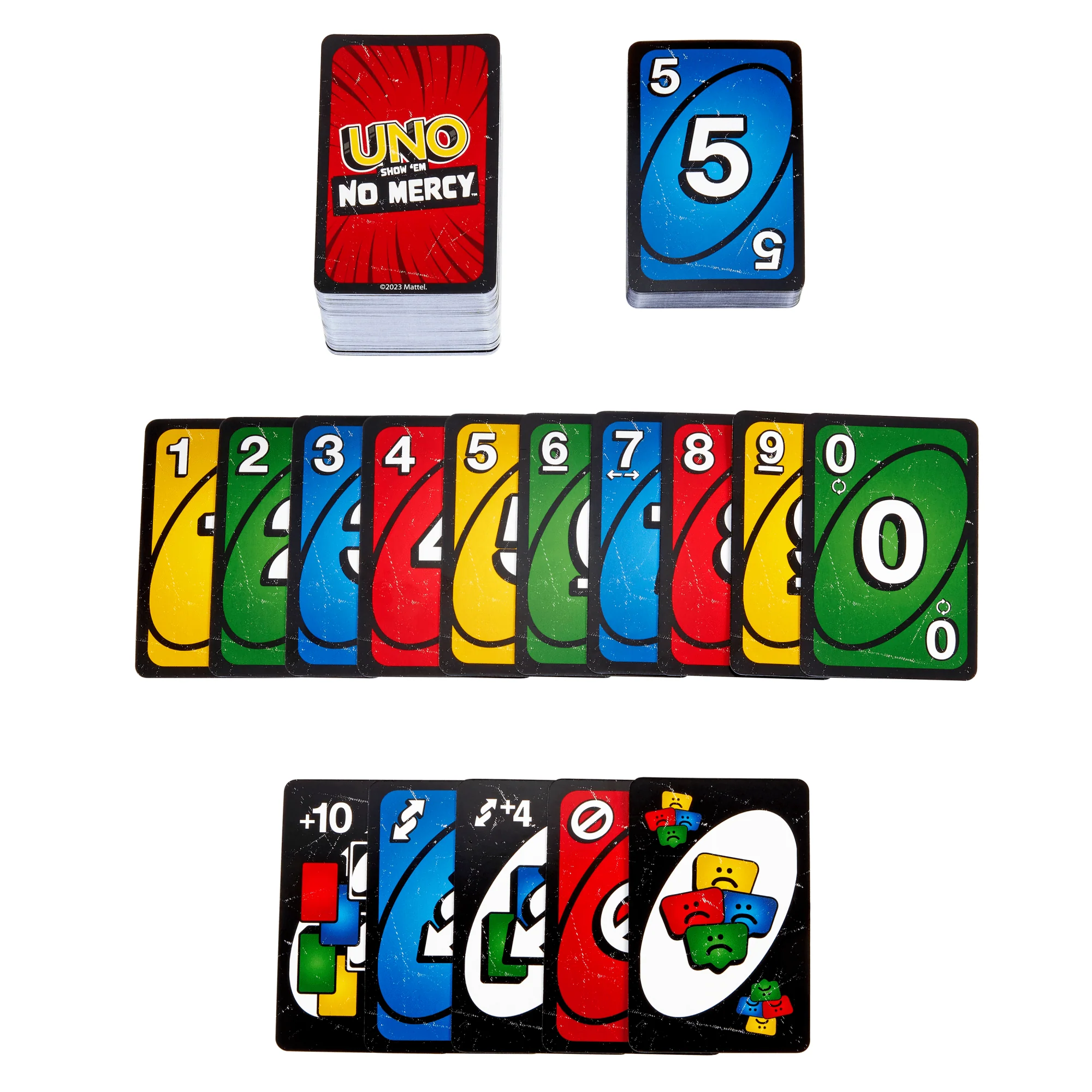 Uno Show ‘Em No Mercy  Jeu de Cartes Pour enfants et Adultes - Image 3