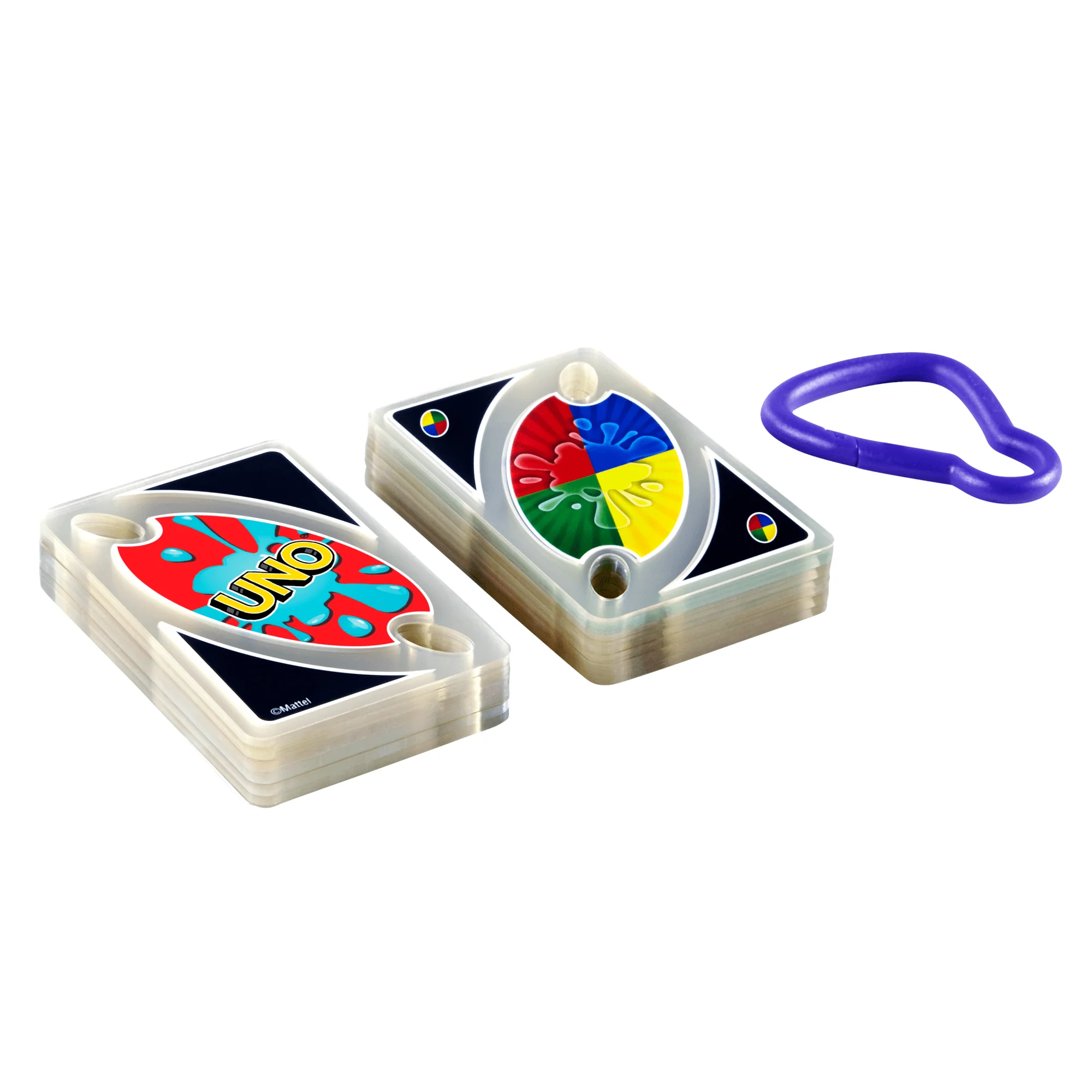 UNO Splash Card Game With Waterproof Cards And Portable Clip For Travel - Image 5