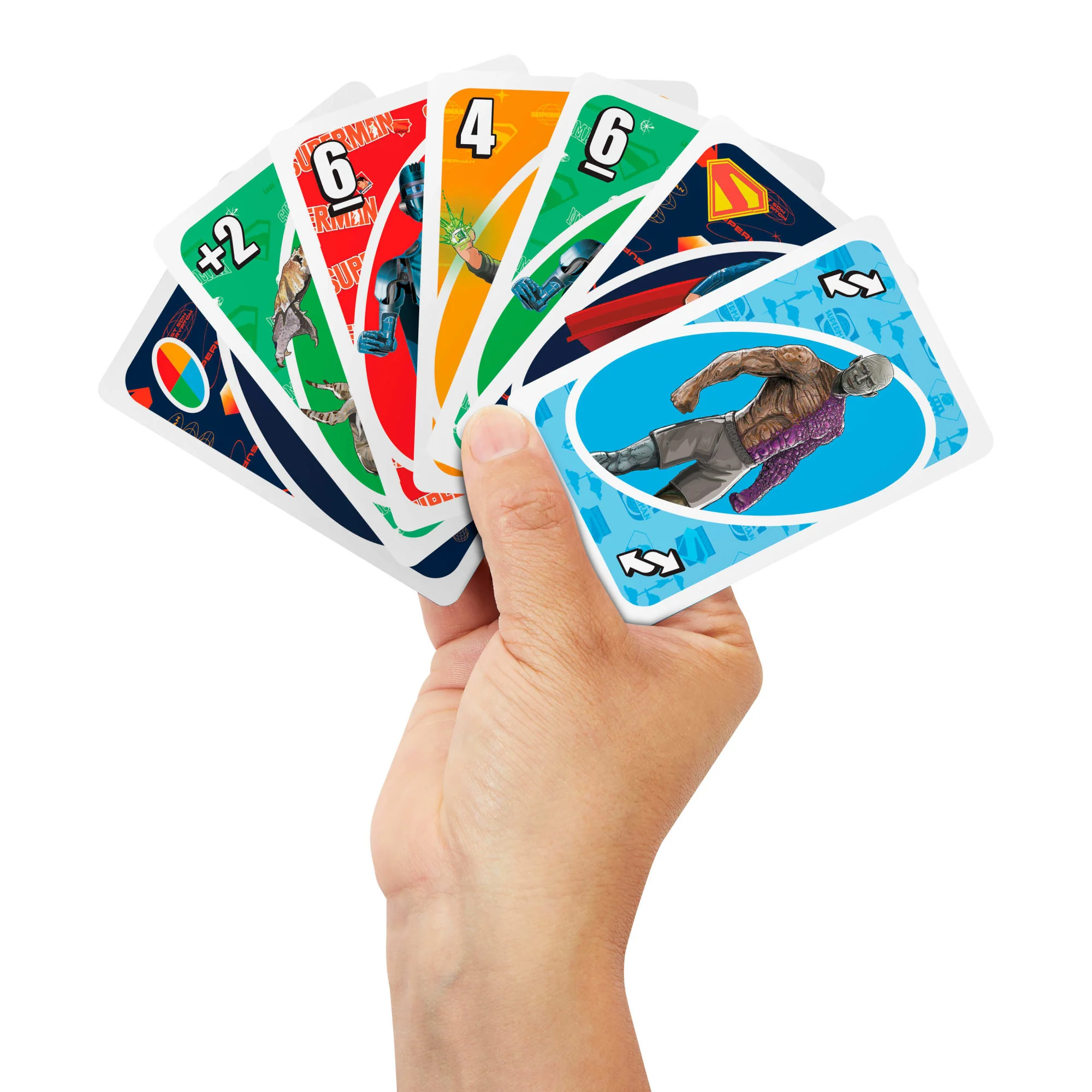 UNO Superman Card Game For Kid, Adult & Family Nights, Toy Collectible Inspired By The Movie - Image 2