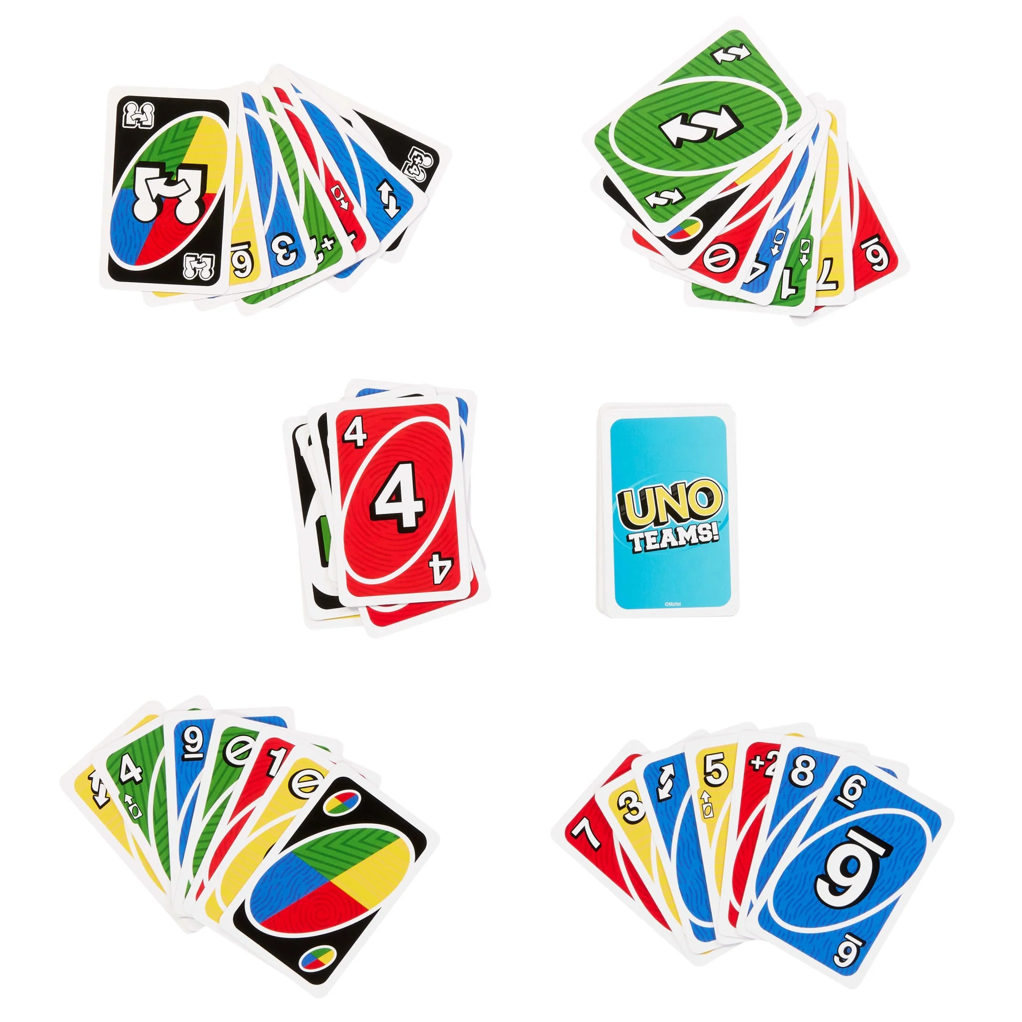 UNO Teams Card Game For Family Nights, Game Nights, Travel, Camping & Parties - Image 5