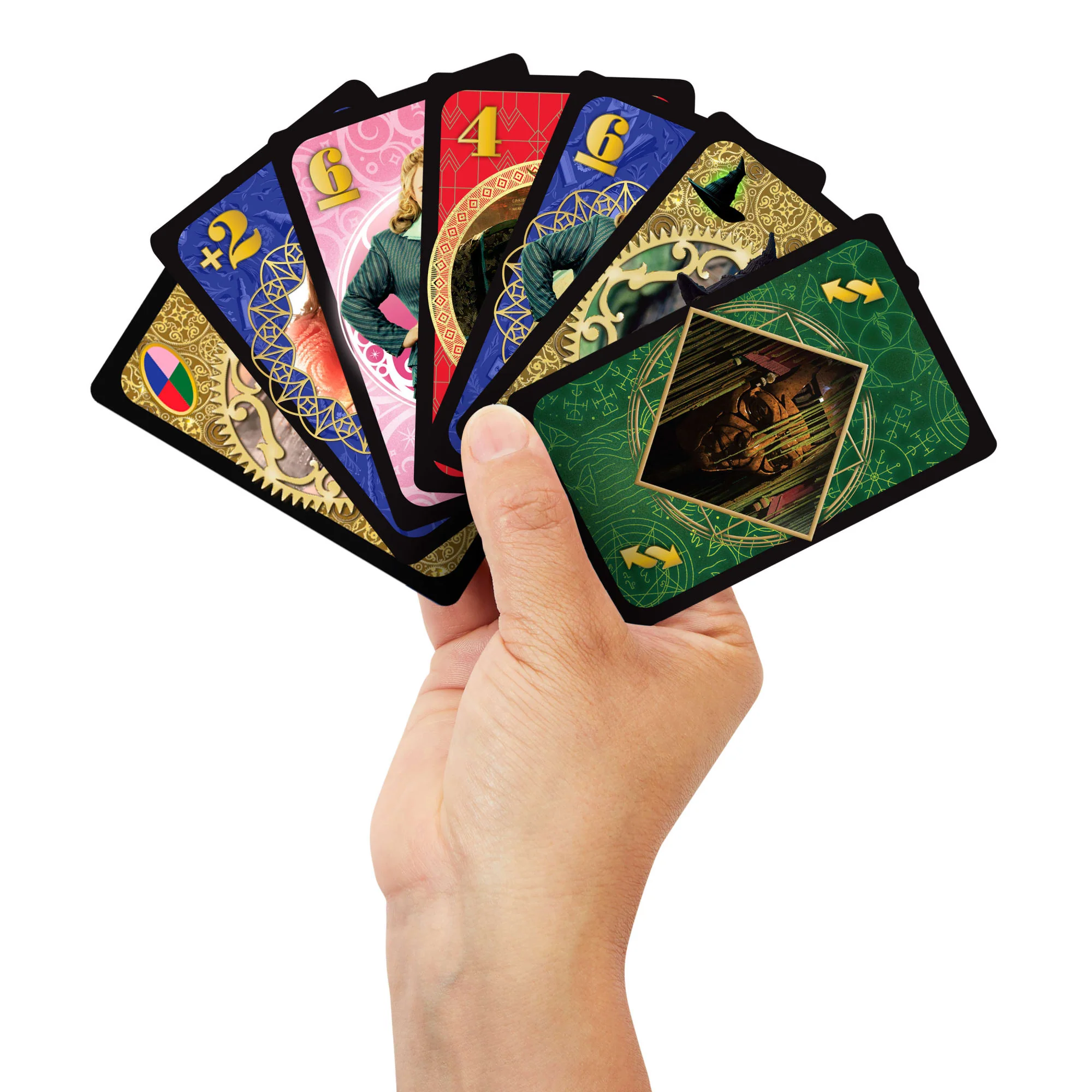 UNO Wicked Card Game For Kid, Adult & Family Nights Inspired By The Movie - Image 2