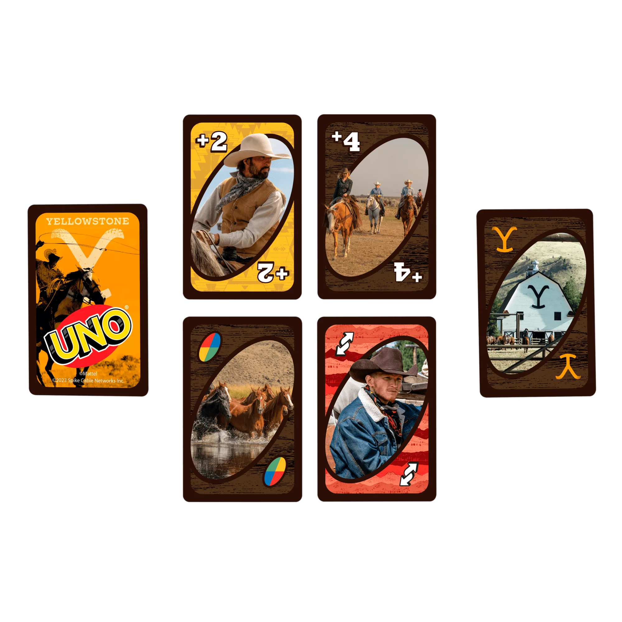 UNO Yellowstone Card Game For Kids, Adults & Family Night With Deck Inspired By The TV Show - Image 5