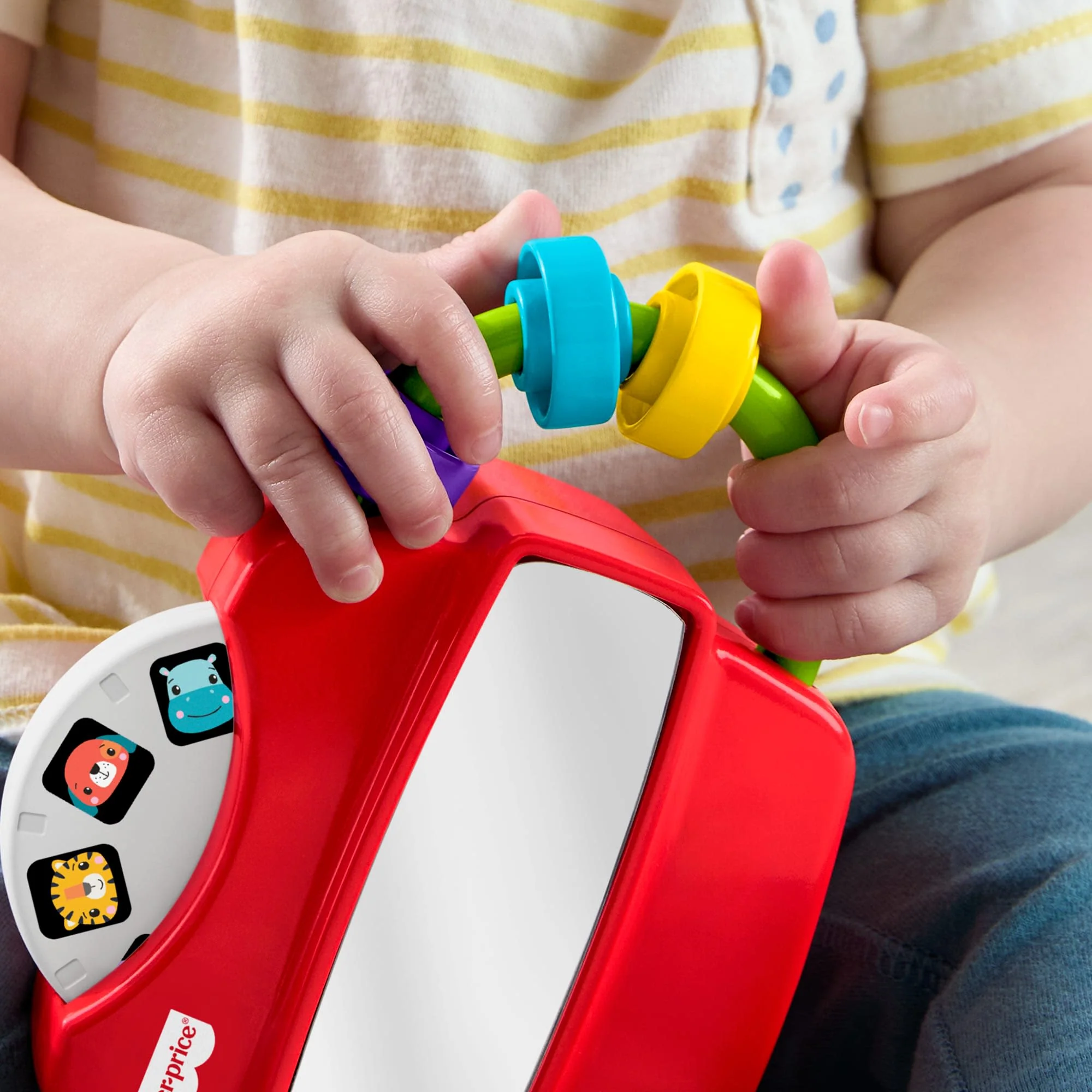 Visionneuse Sensorielle Fisher-Price Pour Bébé, Jouet Favorisant Le Développement de La Motricité Fine - Image 5
