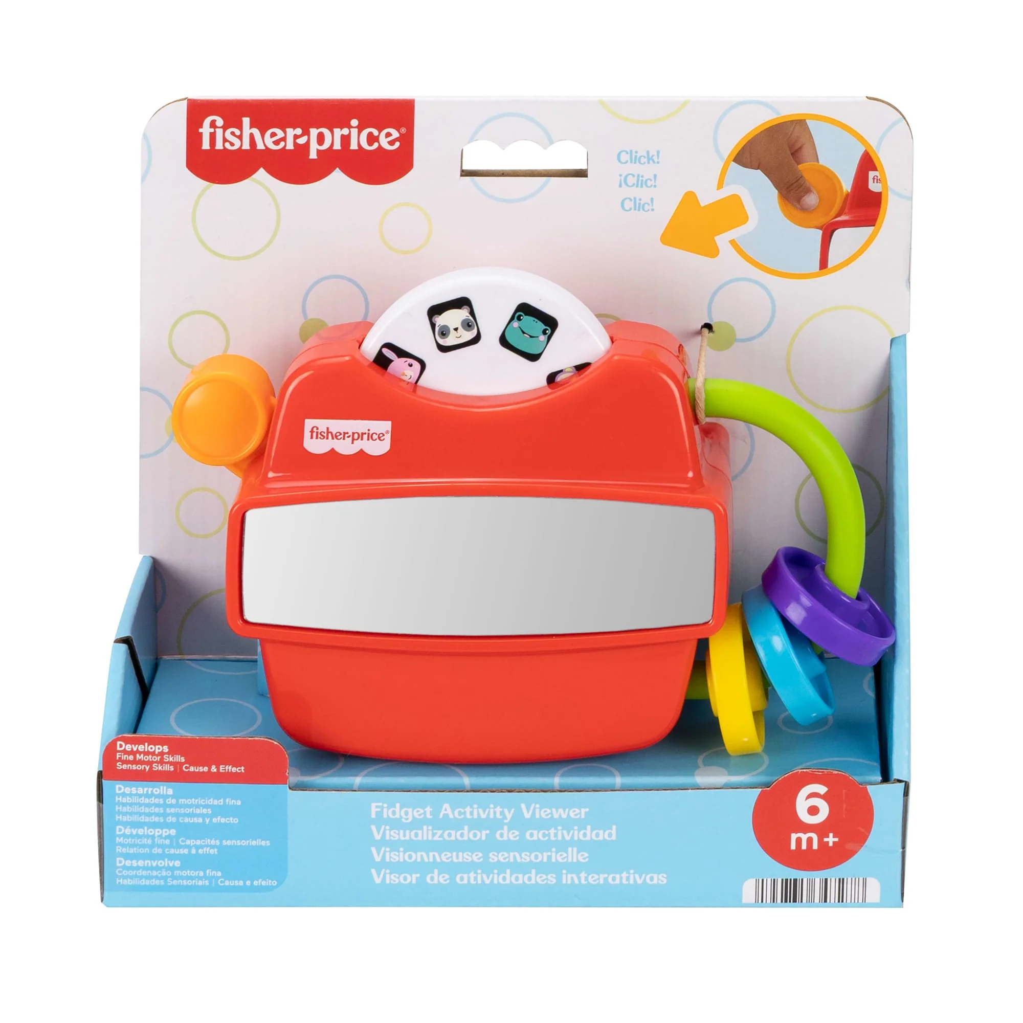 Visionneuse Sensorielle Fisher-Price Pour Bébé, Jouet Favorisant Le Développement de La Motricité Fine - Image 6
