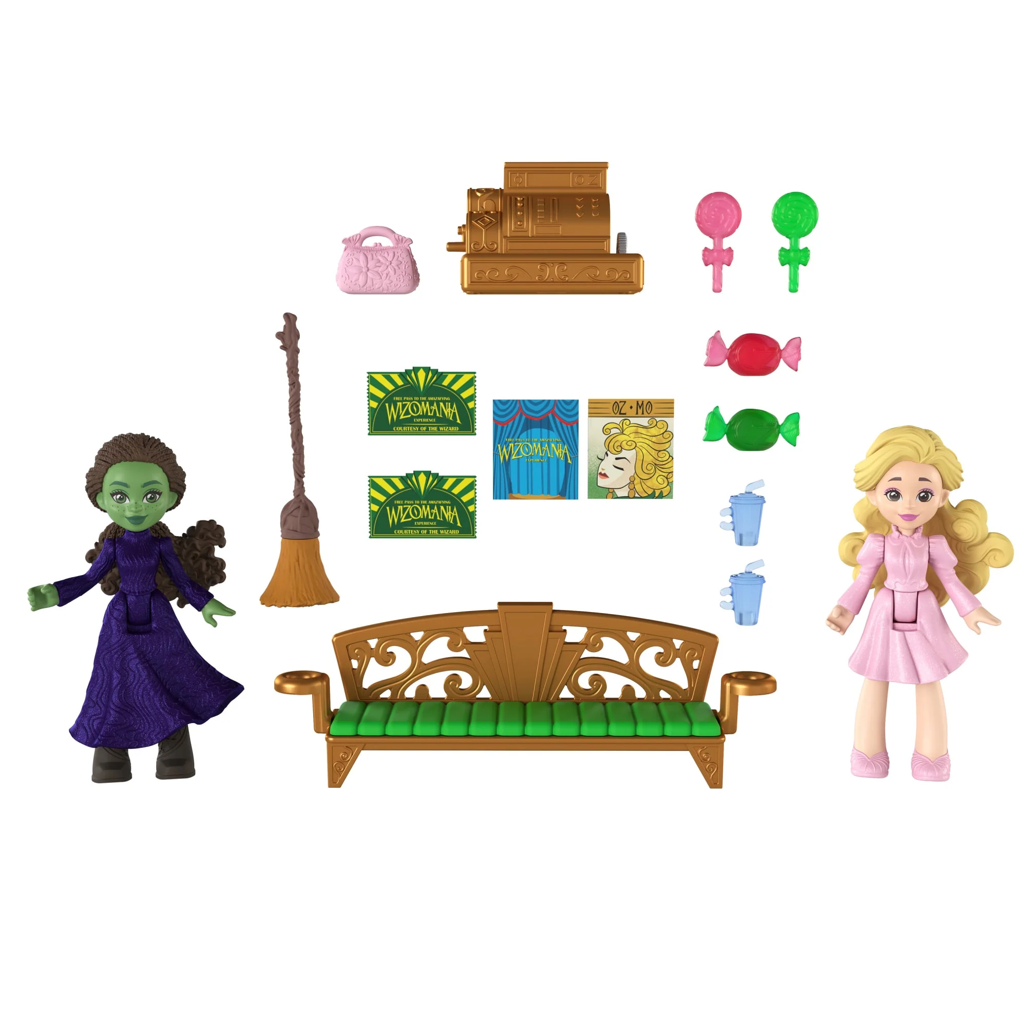 Wicked Coffret Cité D’Émeraude Avec Petites Poupées et Accessoires - Image 6