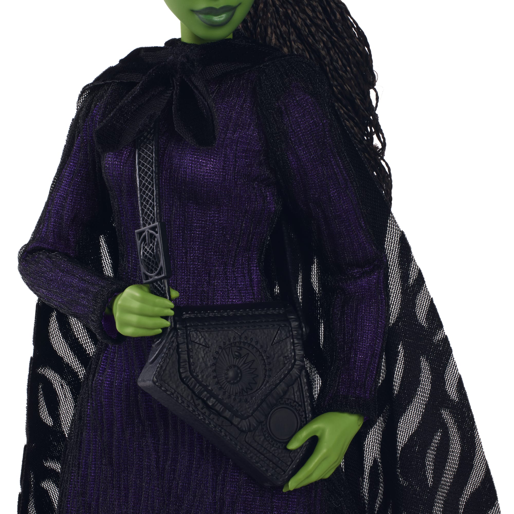 Universal Pictures’ Wicked Deluxe Elphaba Fashion Doll & Accessories With Braided Hair & Posability - Coming Soon - Image 4