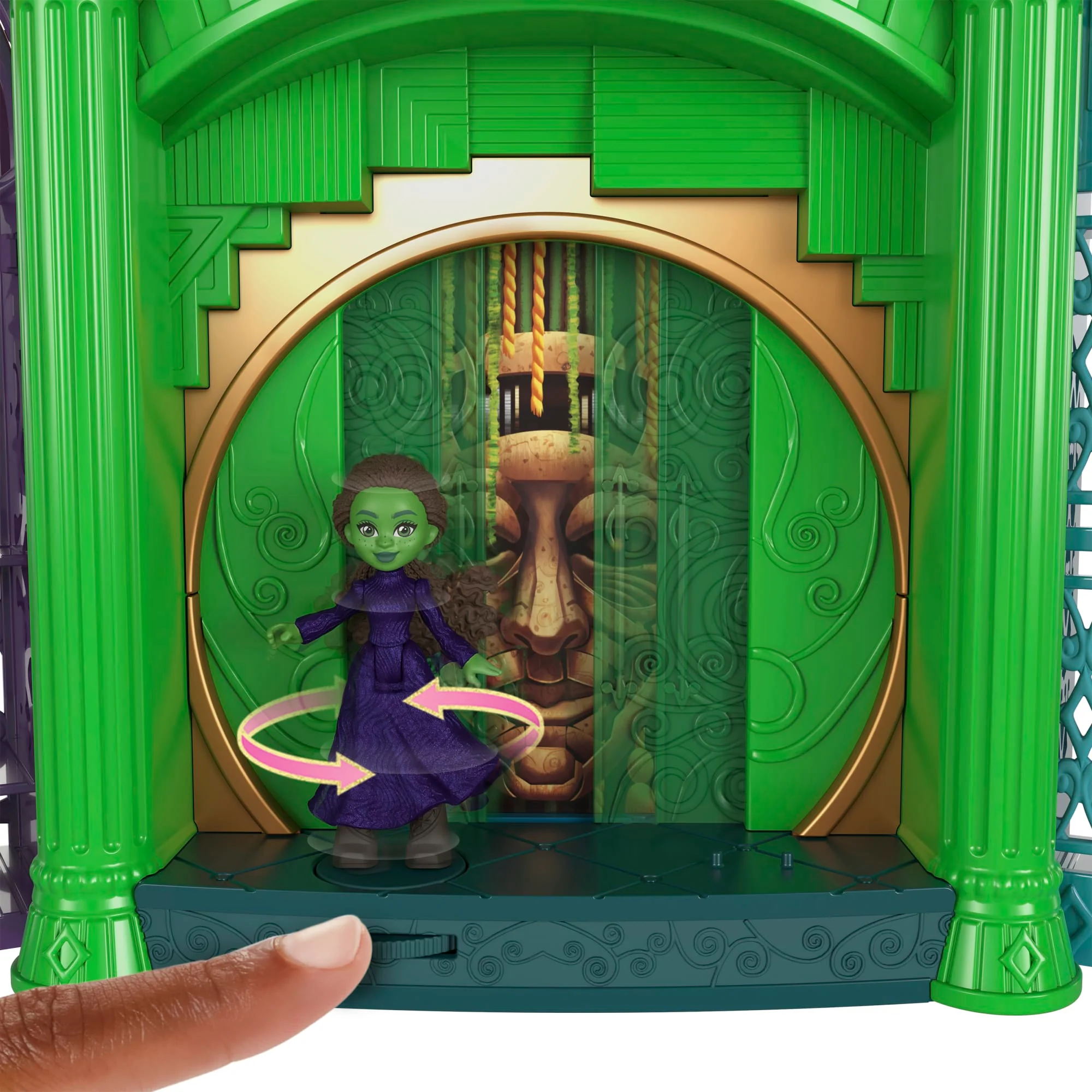 Universal Pictures’ Wicked Emerald City Small Doll Playset With 5 Play Spaces & 15 Accessories - Image 3