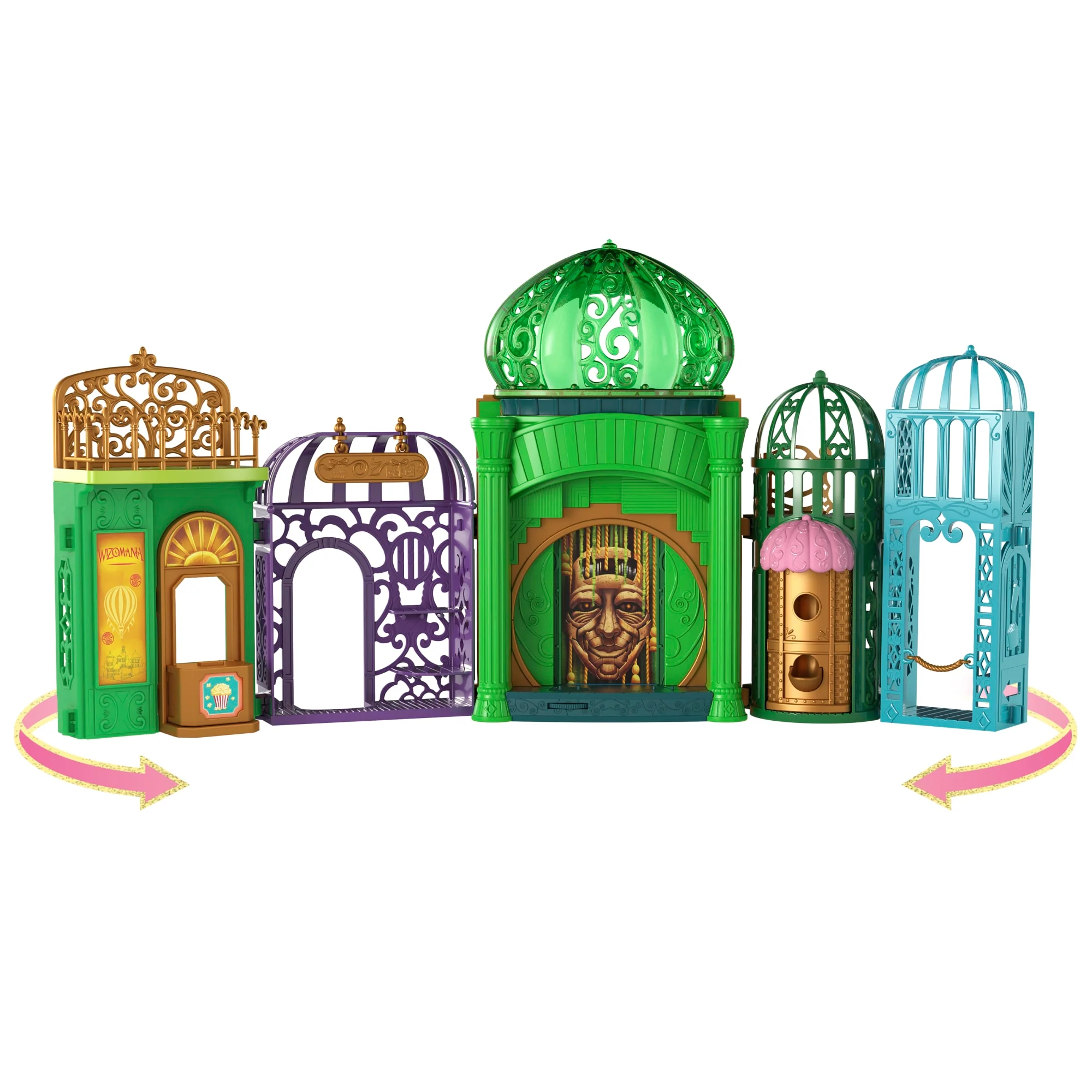 Universal Pictures’ Wicked Emerald City Small Doll Playset With 5 Play Spaces & 15 Accessories - Image 5