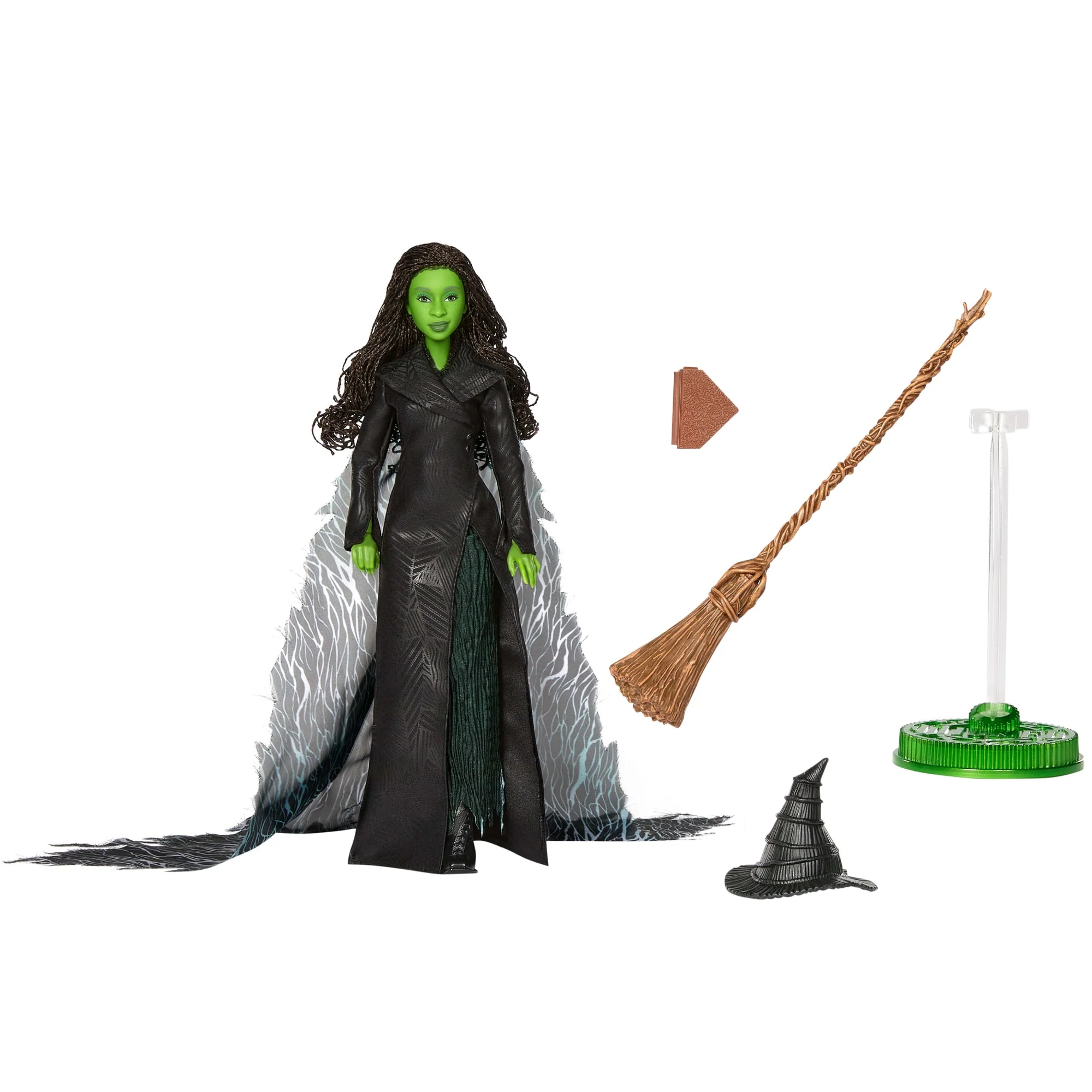 Universal Pictures’ Wicked: For Good Deluxe Elphaba Doll With Movie-Inspired Outfit & 4 Accessories - Image 5