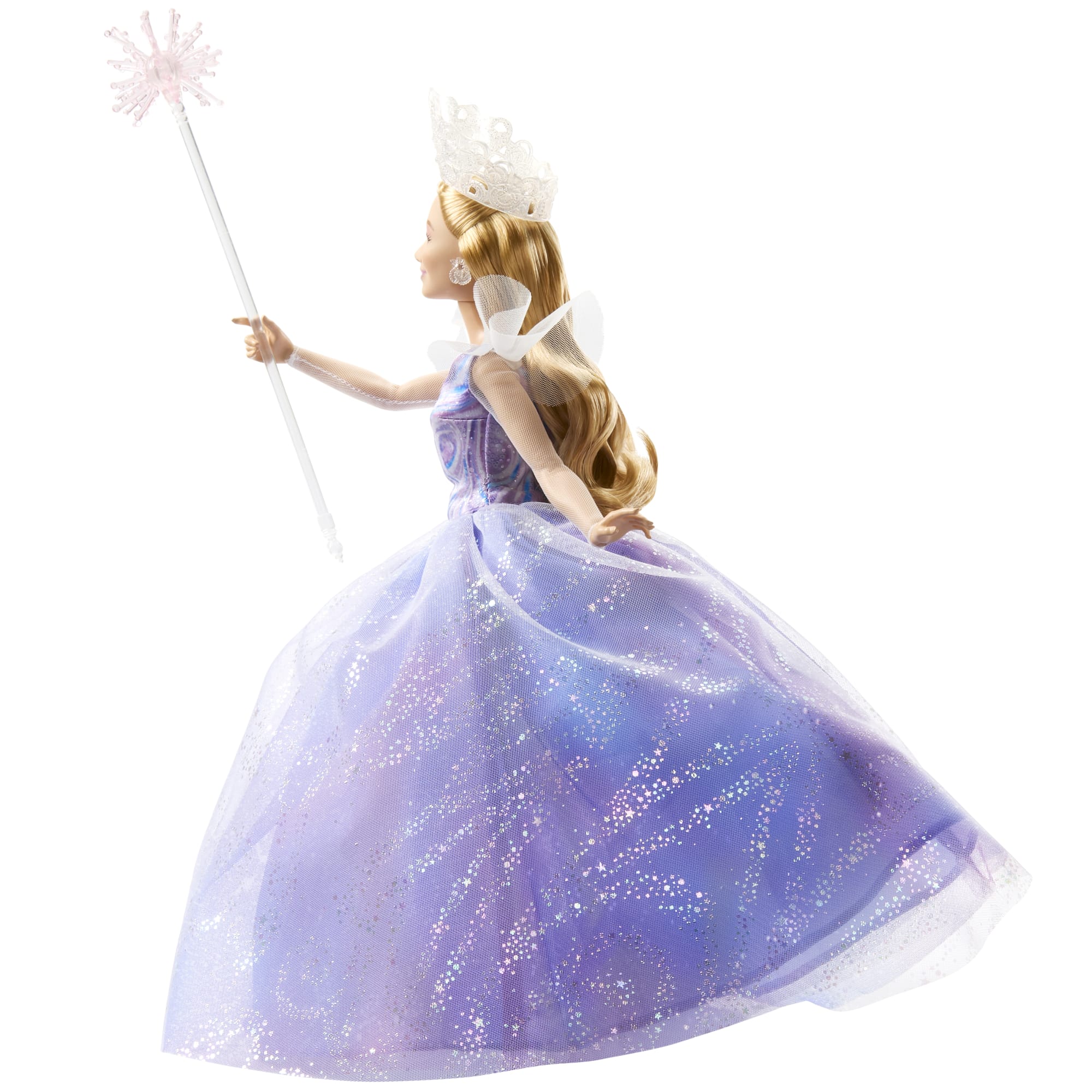 Universal Pictures’ Wicked: For Good Deluxe Glinda Doll With Movie-inspired Outfit & 3 Accessories - Image 6