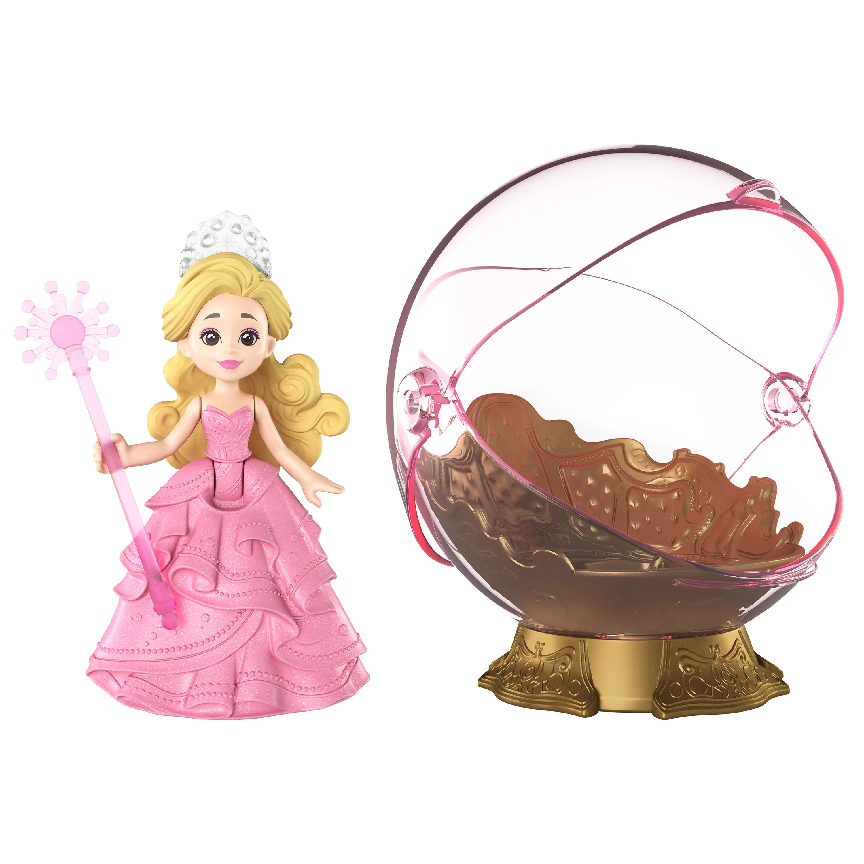Universal Pictures’ Wicked Glinda's Floating Bubble Toy With Vehicle & Glinda Small Doll - Image 6