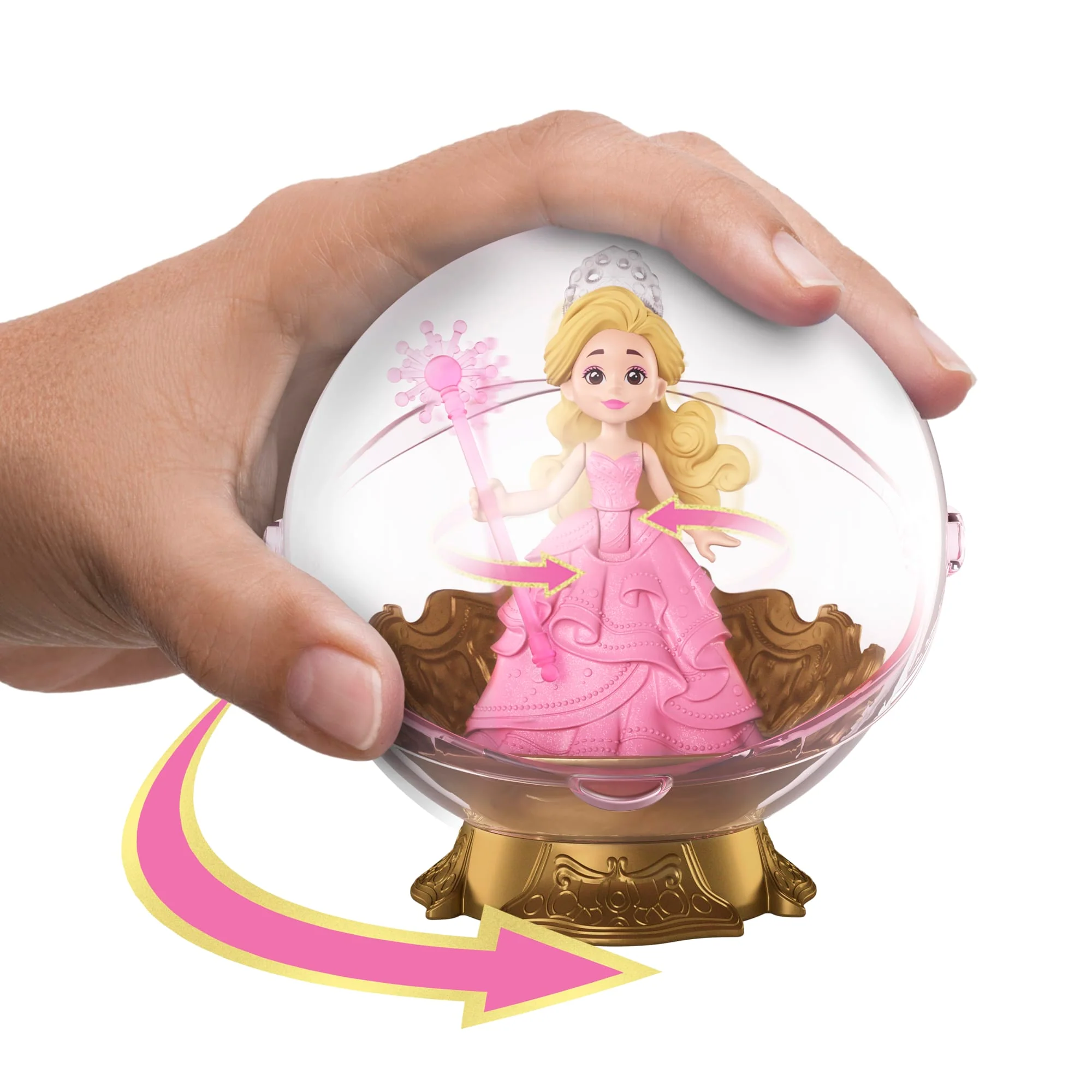 Universal Pictures’ Wicked Glinda's Floating Bubble Toy With Vehicle & Glinda Small Doll - Image 3