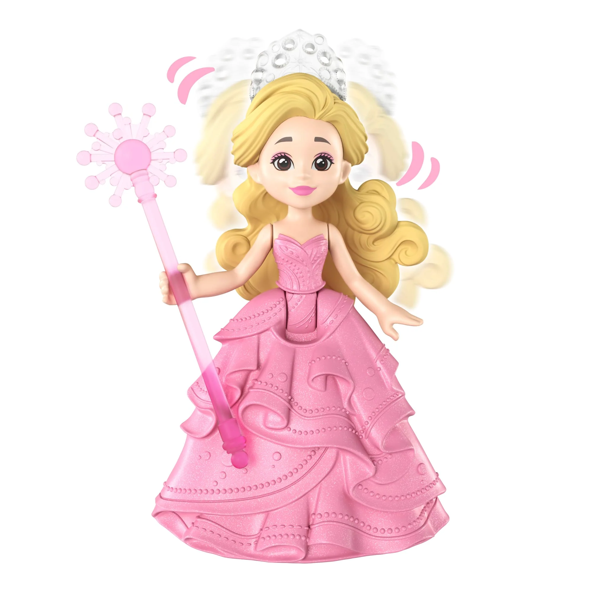 Universal Pictures’ Wicked Glinda's Floating Bubble Toy With Vehicle & Glinda Small Doll - Image 4