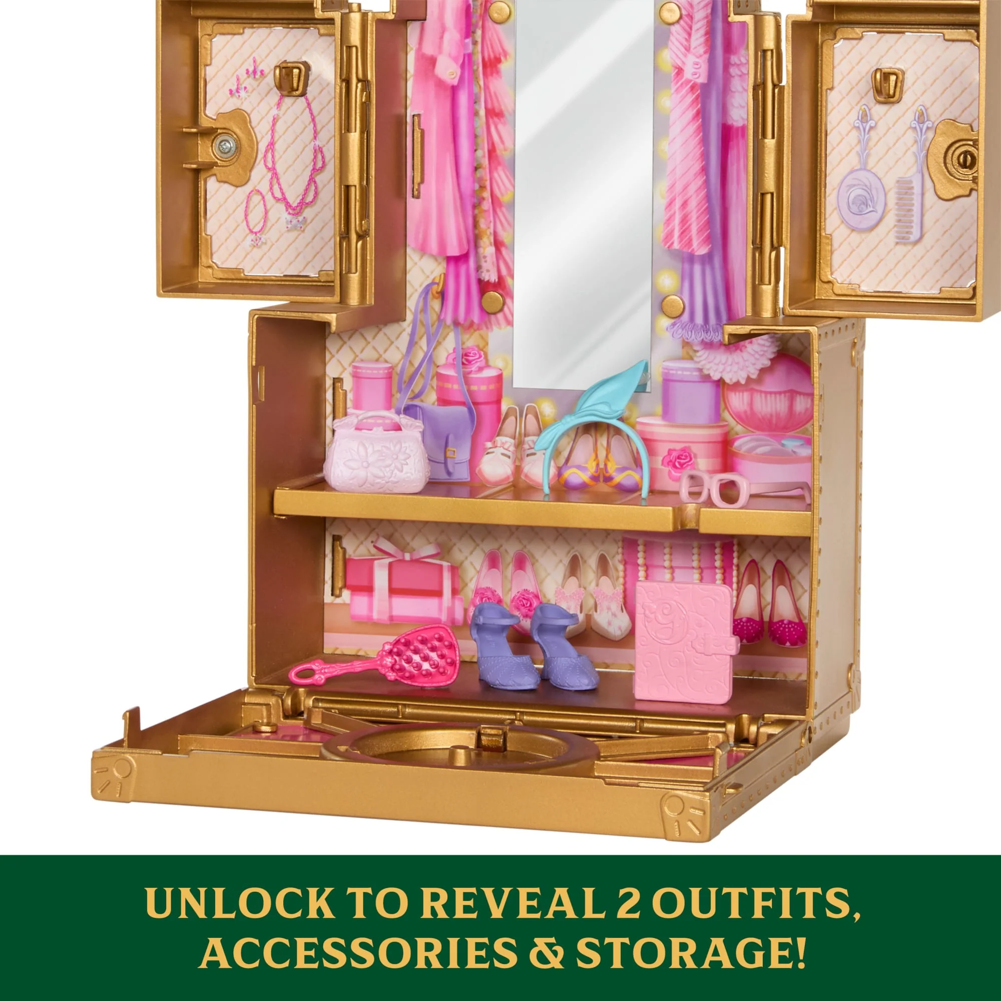 Universal Pictures’ Wicked Glinda's Glamorous Closet, 2 Unique Looks, Surprises & 13 Accessories - Image 4