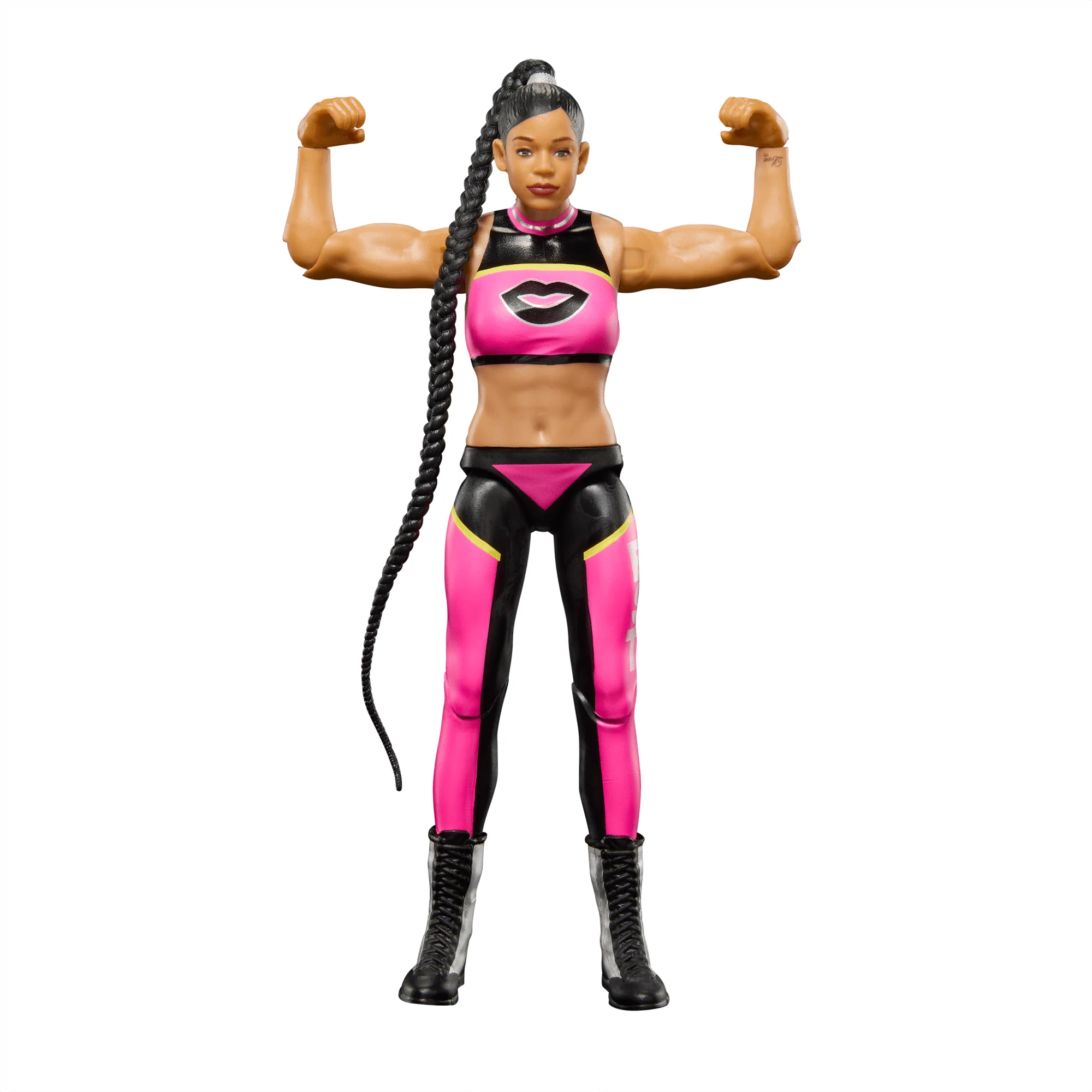 WWE Bianca Belair Action Figure, 6-inch Collectible Superstar With Articulation & Life-Like Look - Image 3