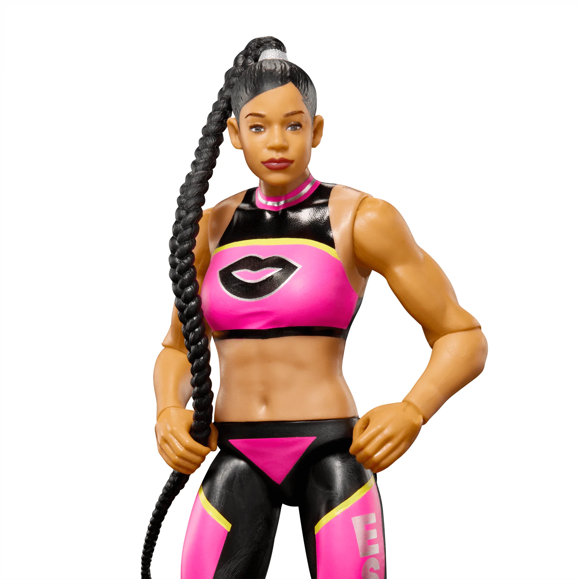 WWE Bianca Belair Action Figure, 6-inch Collectible Superstar With Articulation & Life-Like Look - Image 5