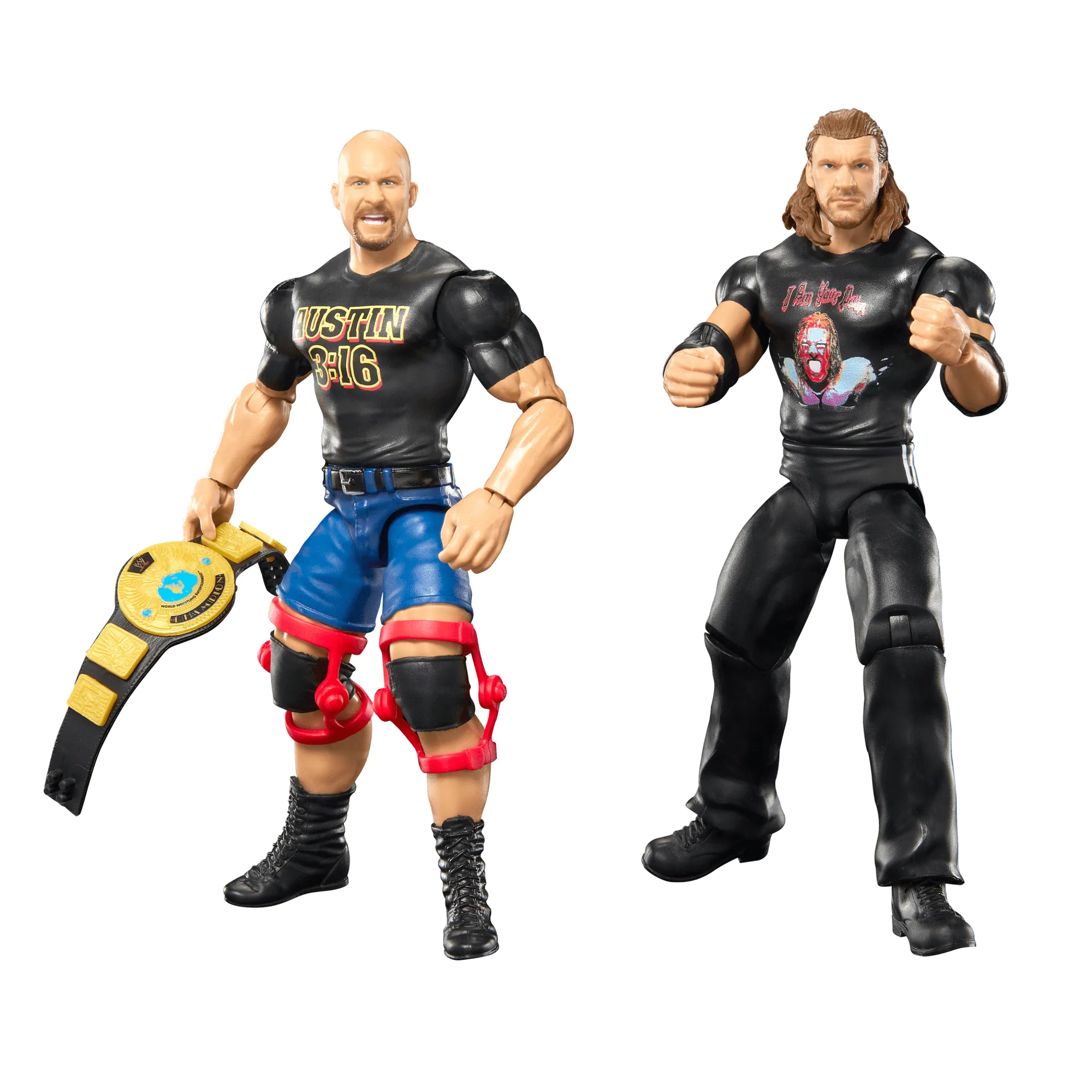 WWE Championship Showdown Stone Cold Steve Austin & Triple H 2-Pack - Image 3