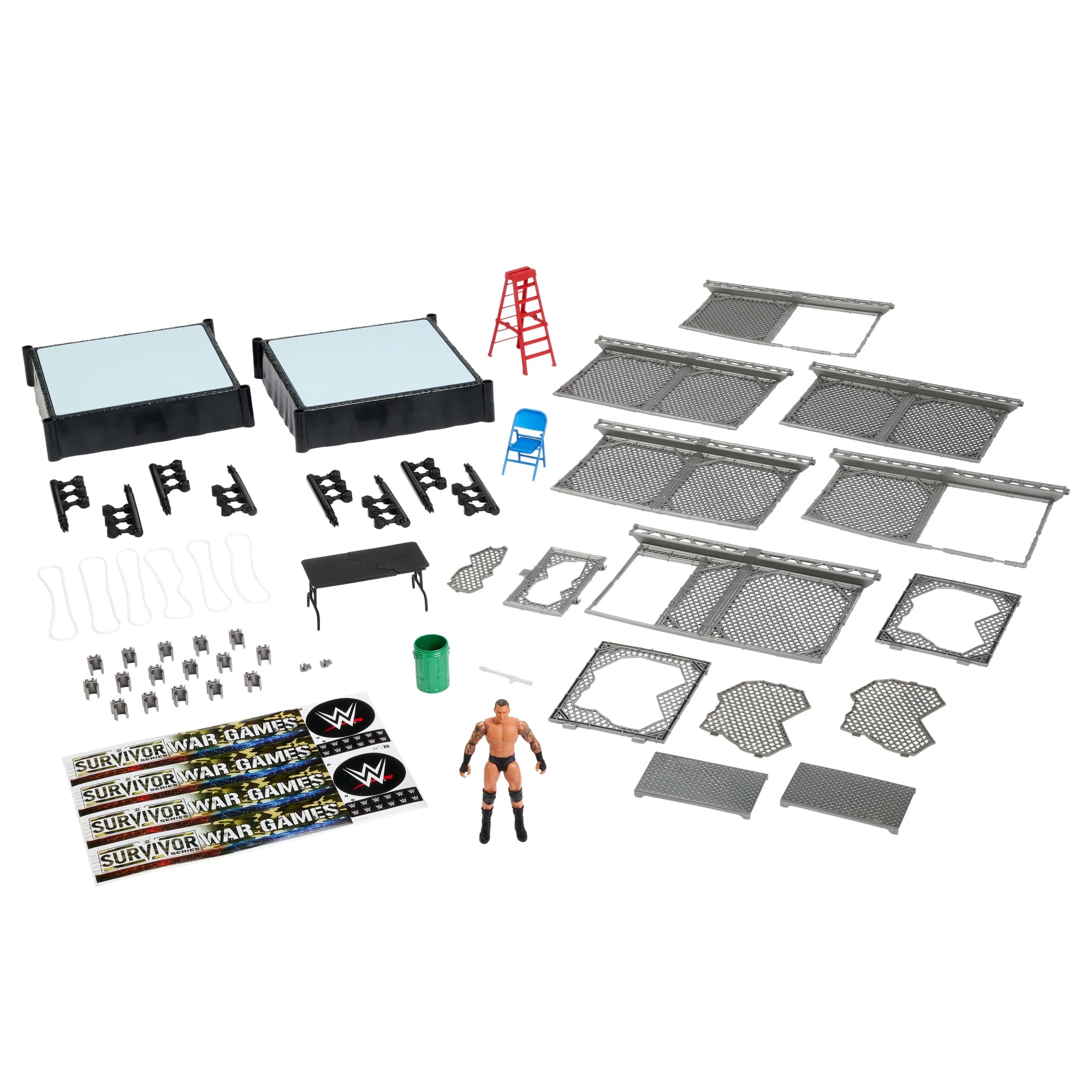 Wwe-Coffret Les Guerriers du Ring Survivor Series-Coffret Avec 2Rings - Image 4